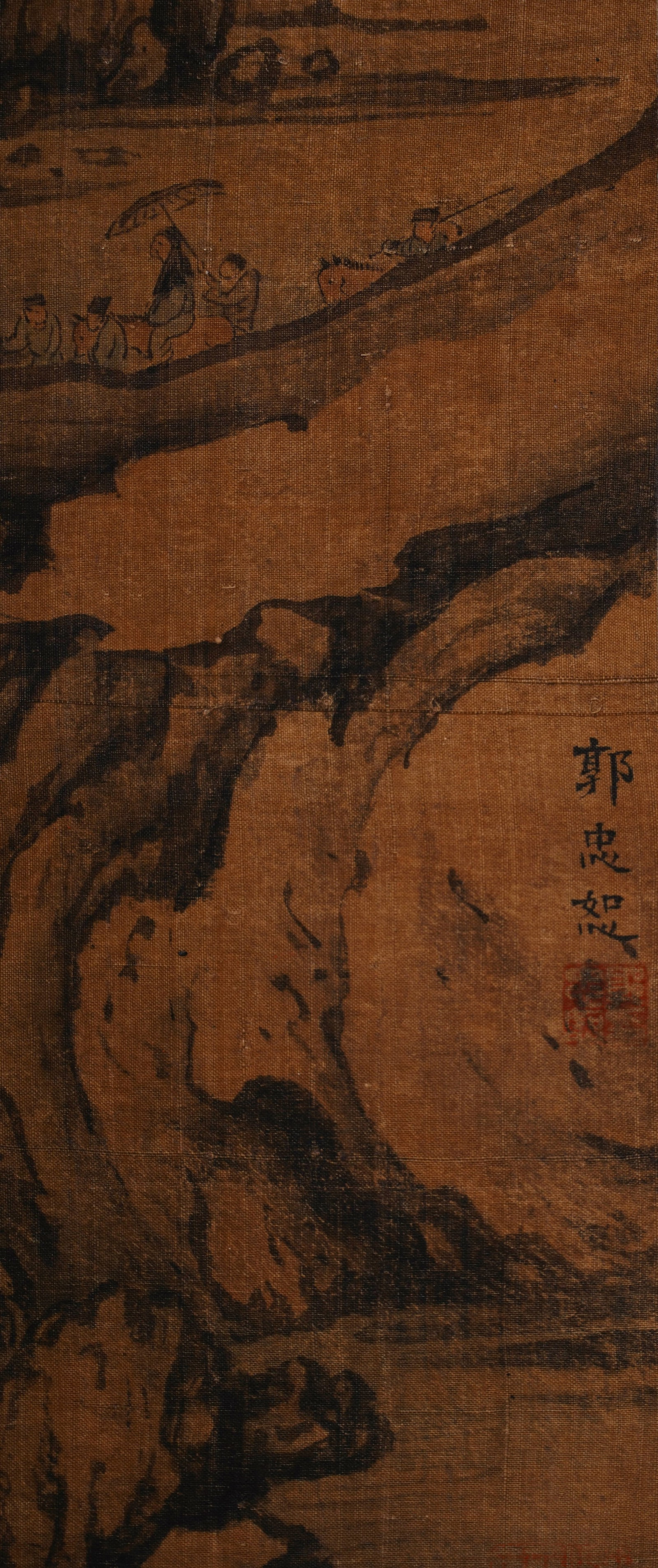 Landscape map of Guo Zhongshu - 7