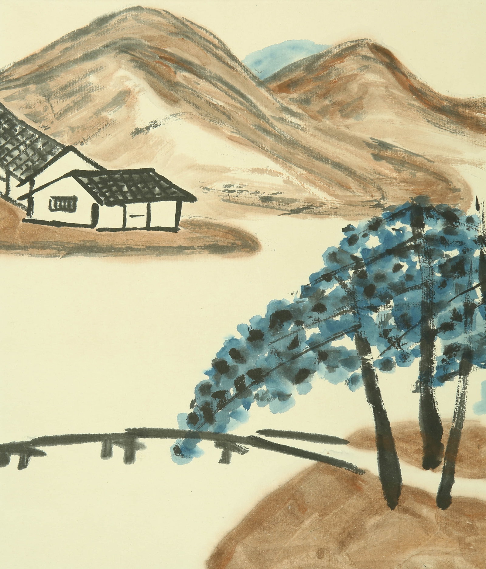 Qi Baishi's hermit map - 2