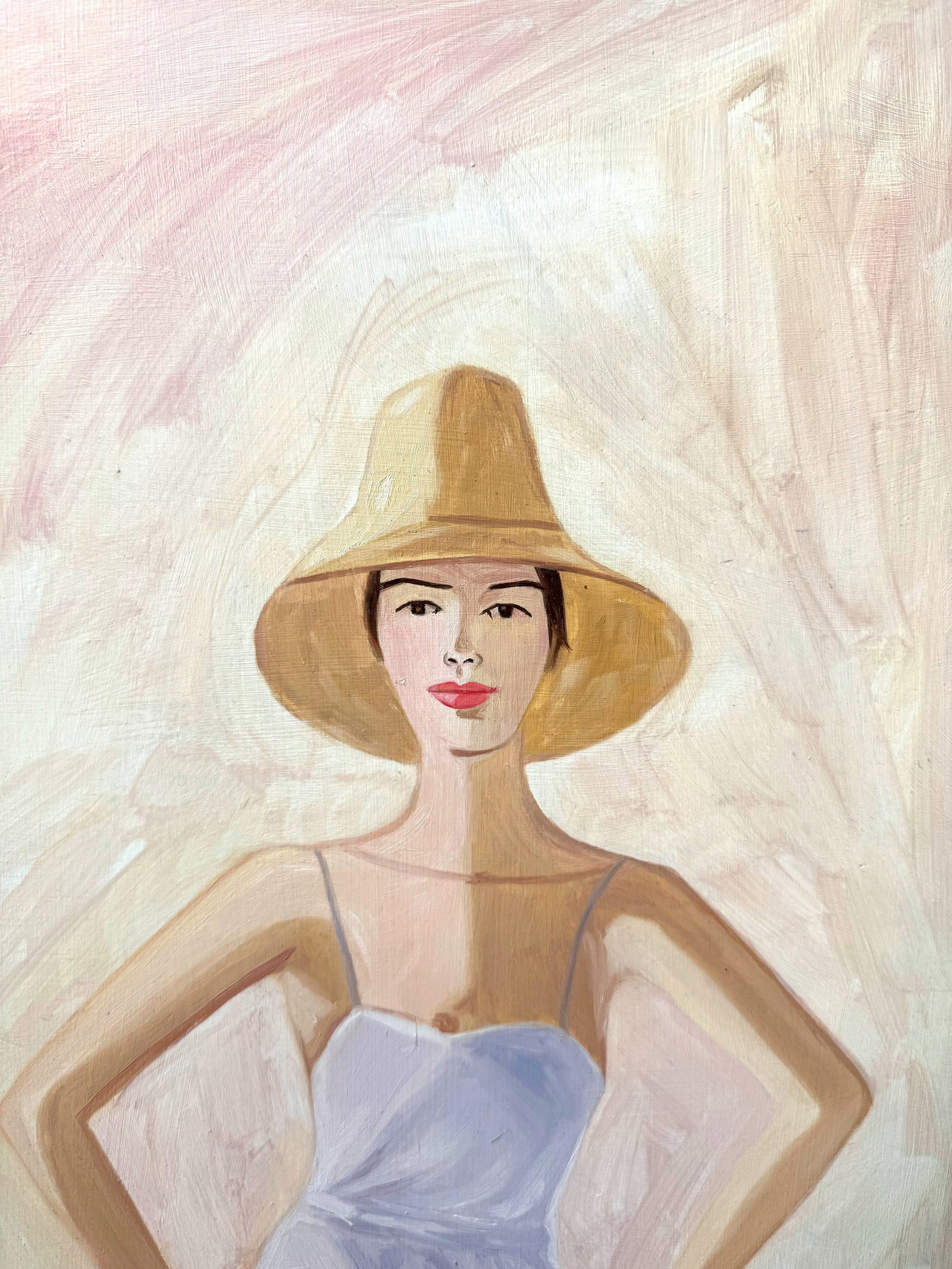 ALEX KATZ (B. 1927), OIL ON MASONITE - 3
