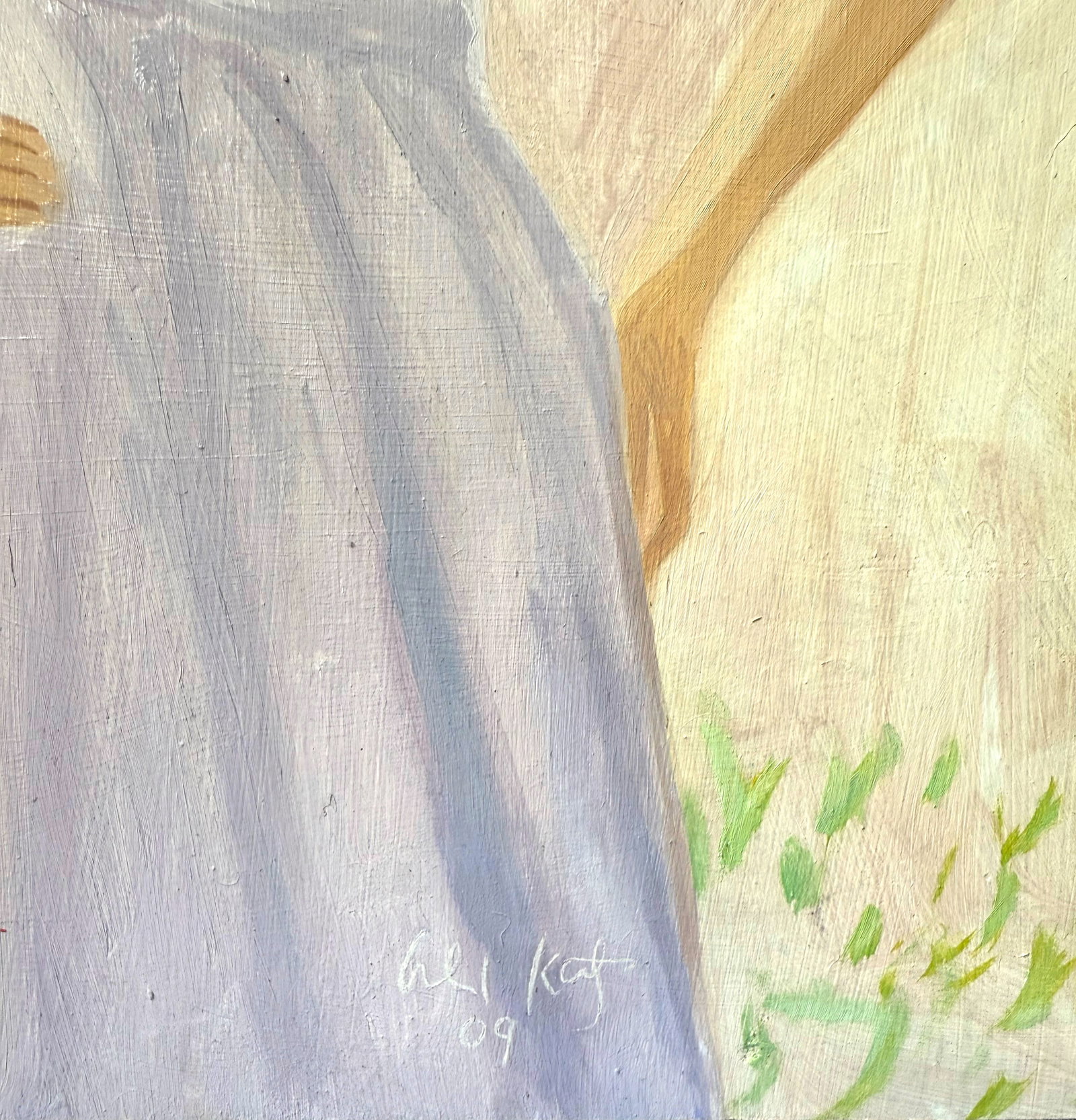 ALEX KATZ (B. 1927), OIL ON MASONITE - 5