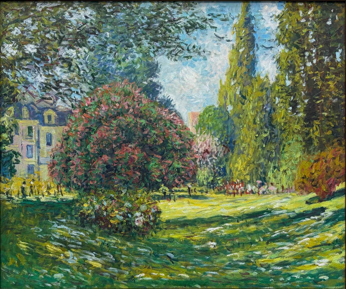 Claude monet (1840-1926) Monso Park. - 2