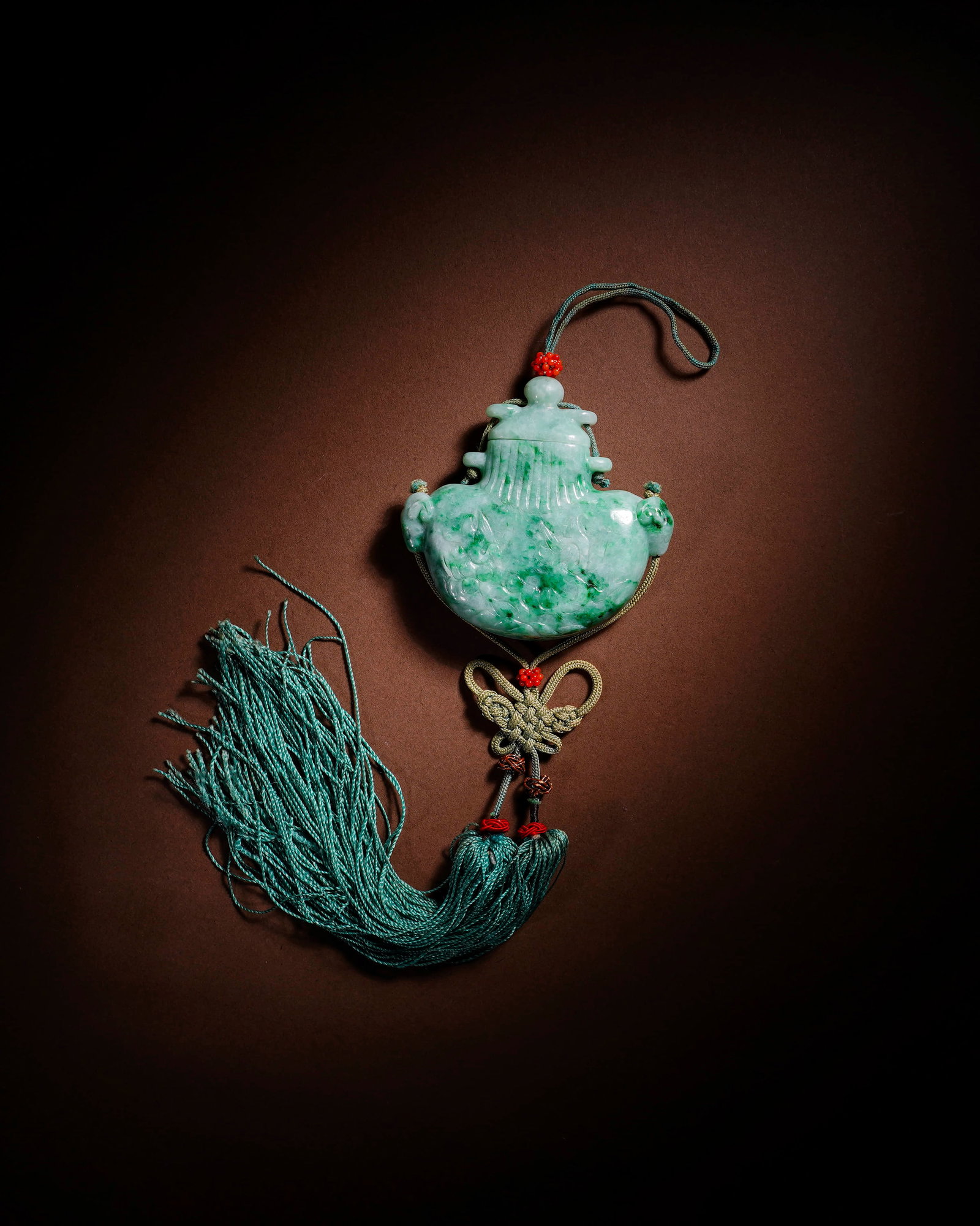 Qing emerald sachet - 2