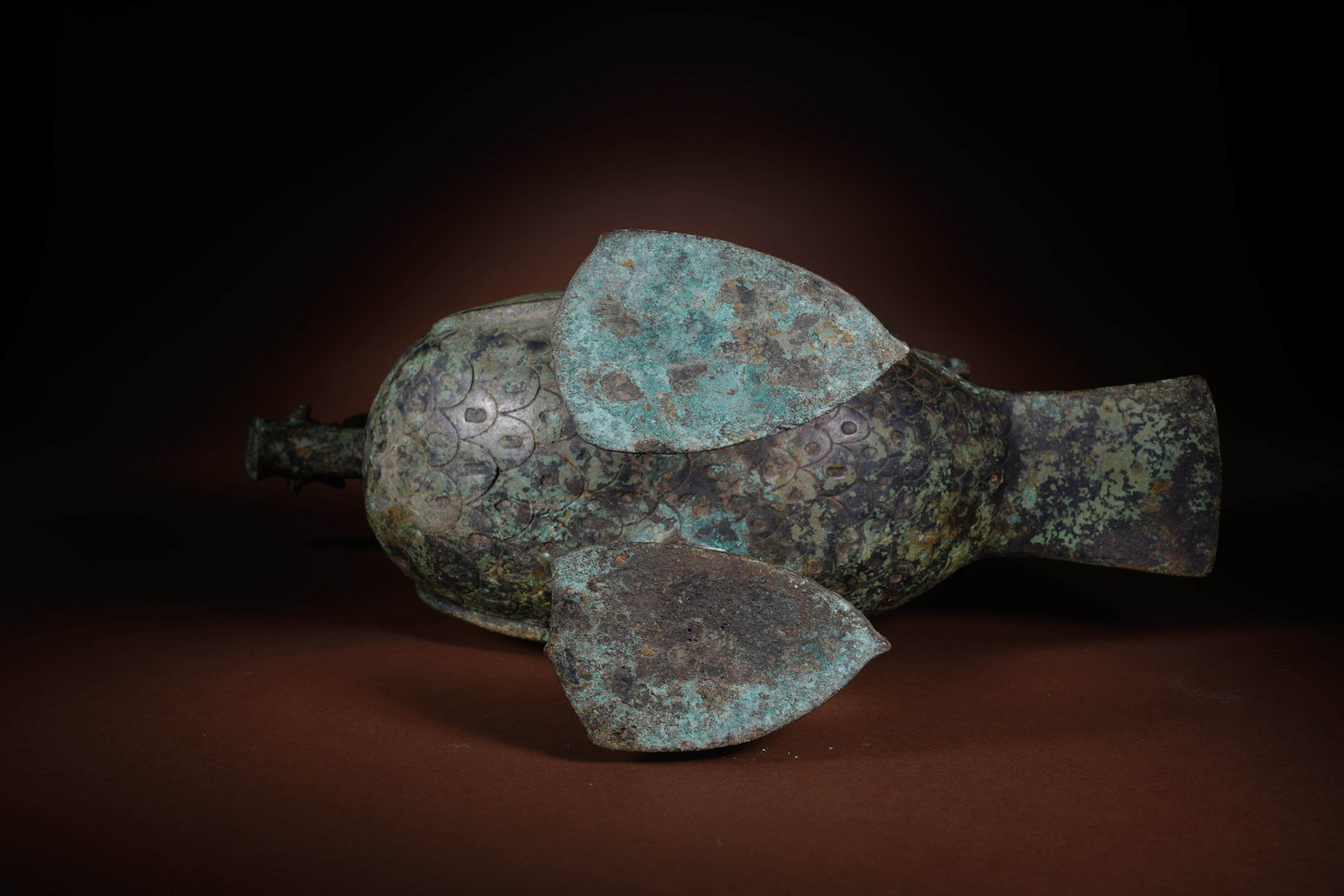 Tongqing Bird Zun in Warring States Period - 3