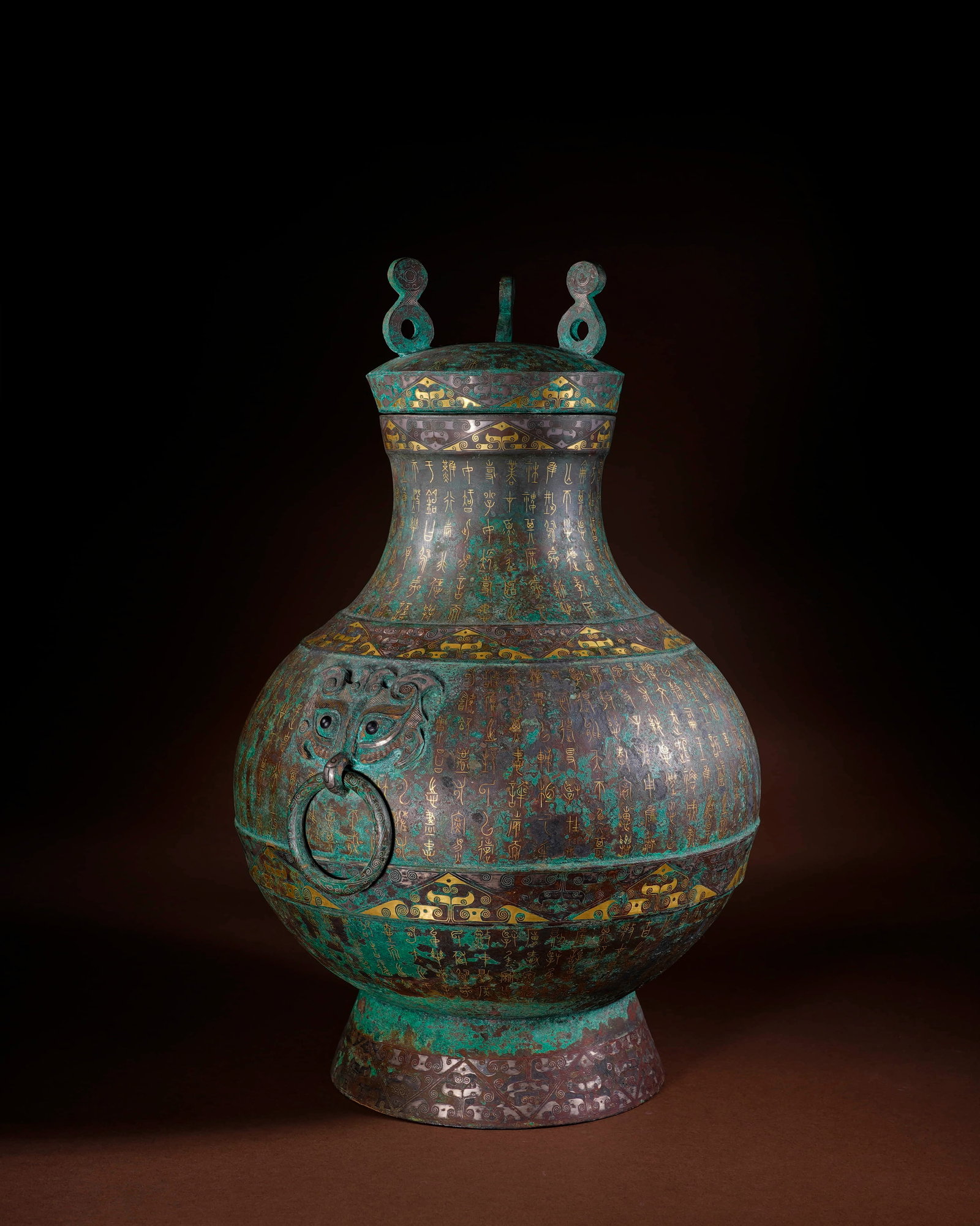 Tongcuo Gold, Silver and Copper Pot in Warring States Period - 2