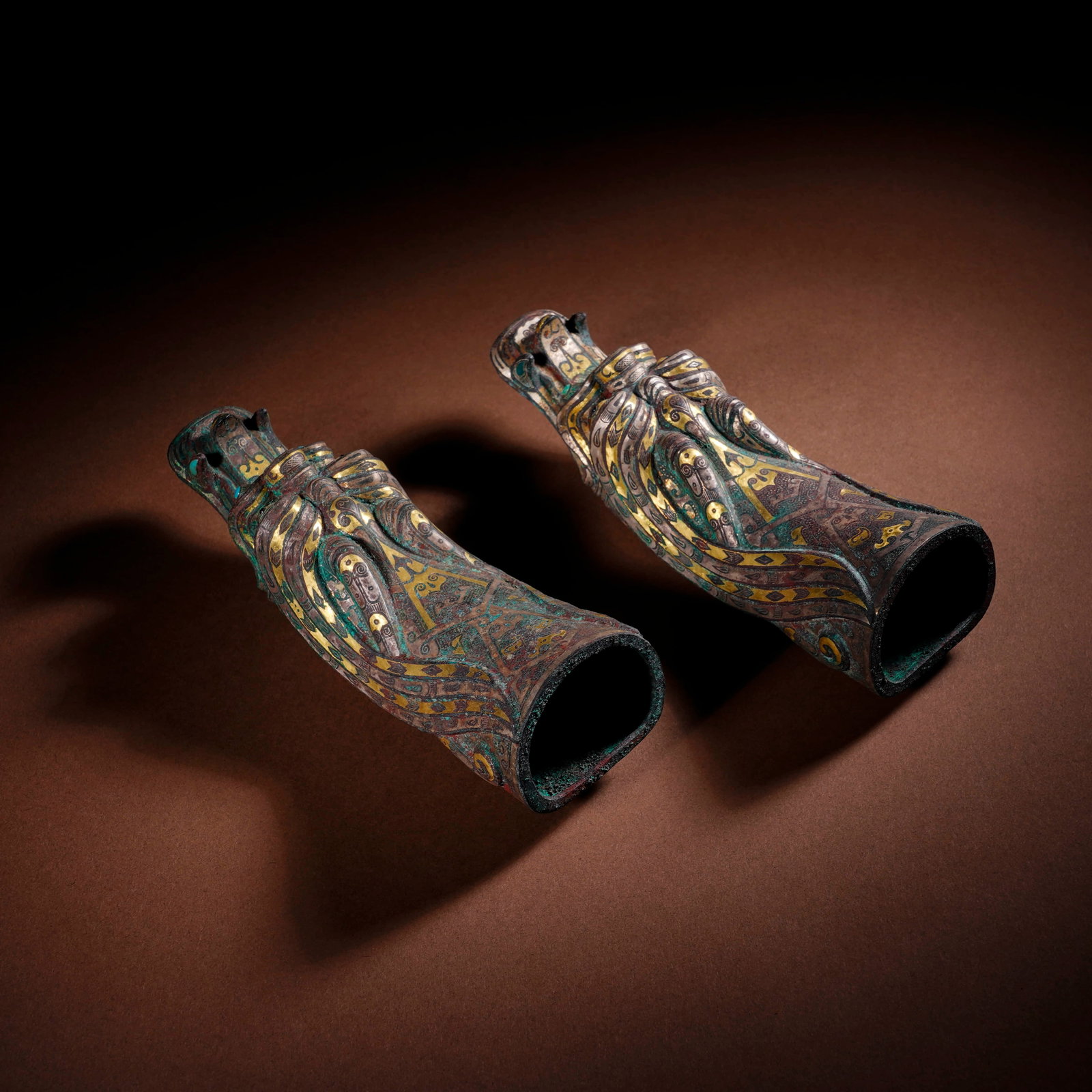 Warring States Tongcuo Gold and Silver Yuanshi - 2