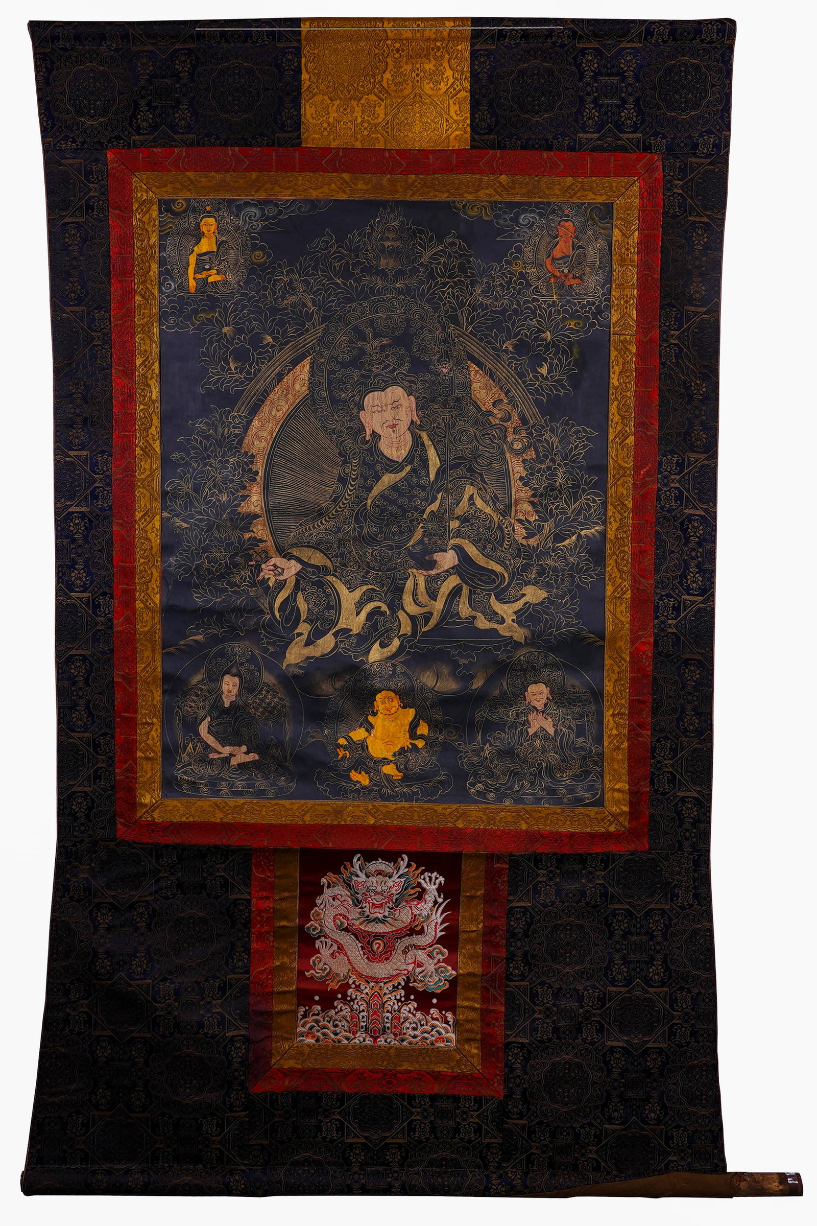Thangka, Master of Qing Lotus - 2
