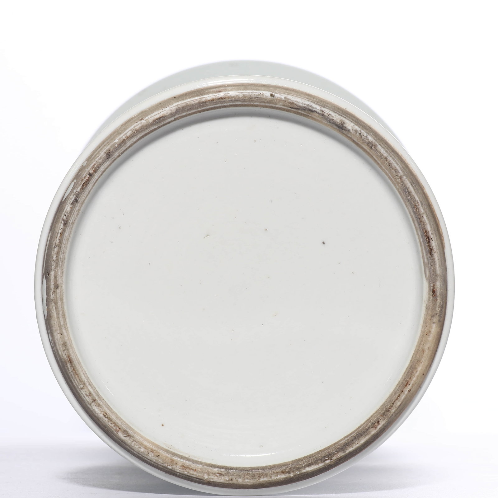 White Glazed Banana Leaf gu-form vase, Qianlong Period - 4