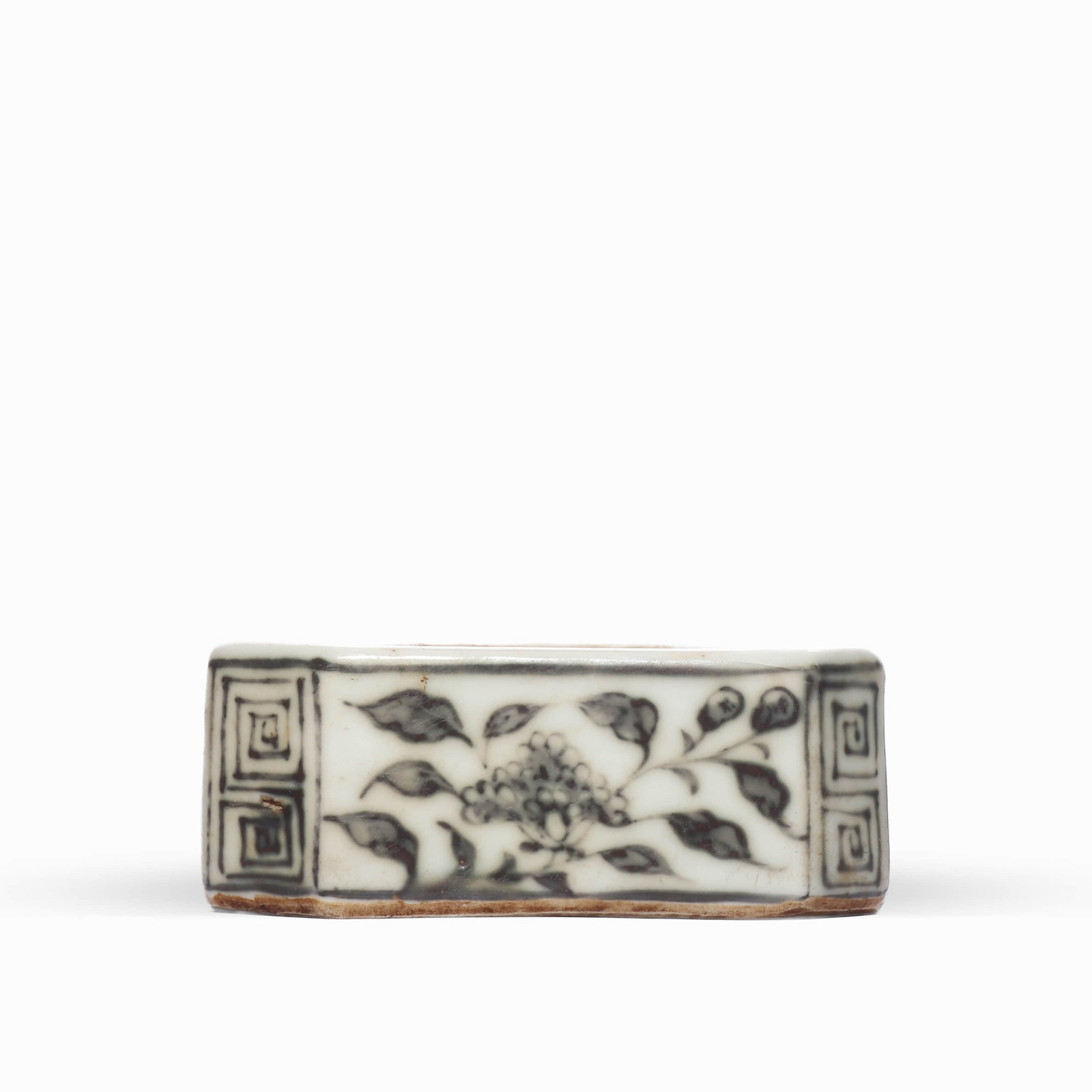 Ming Hongwu underglaze red flower pattern pen washing (1 of 4)