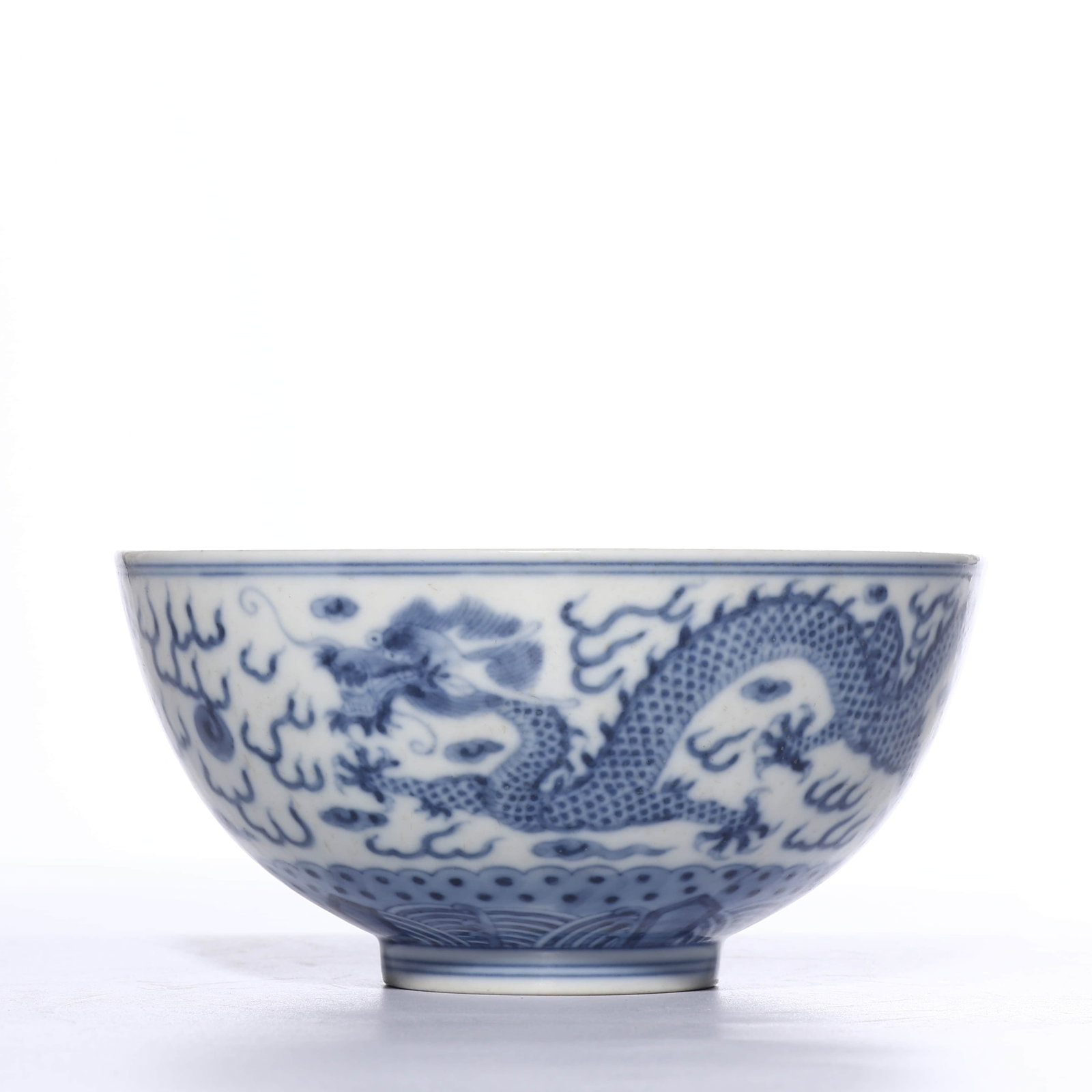 Qing gan long Qing Hua Yunlong Wen wan - 2