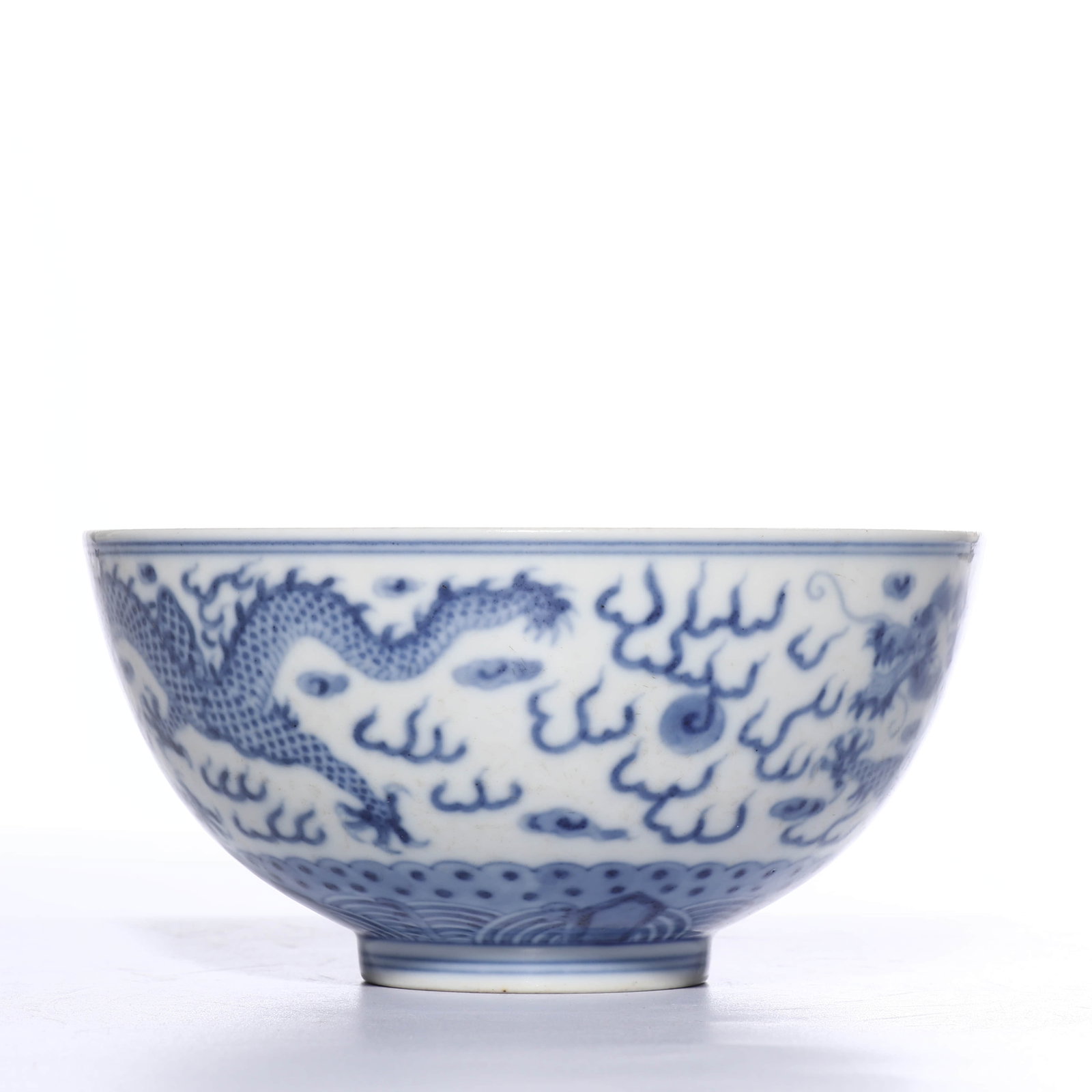Qing gan long Qing Hua Yunlong Wen wan - 3