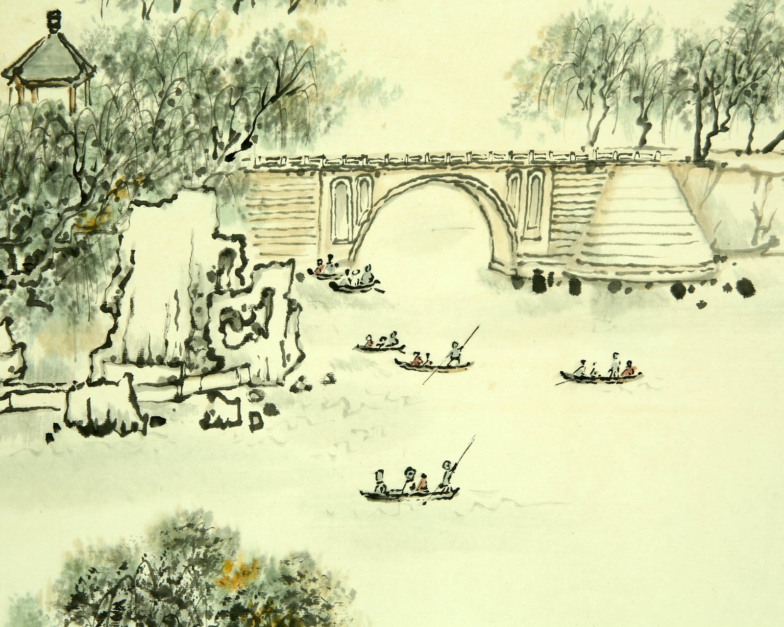 Slender West Lake in Yangzhou, Qian Songnie - 3