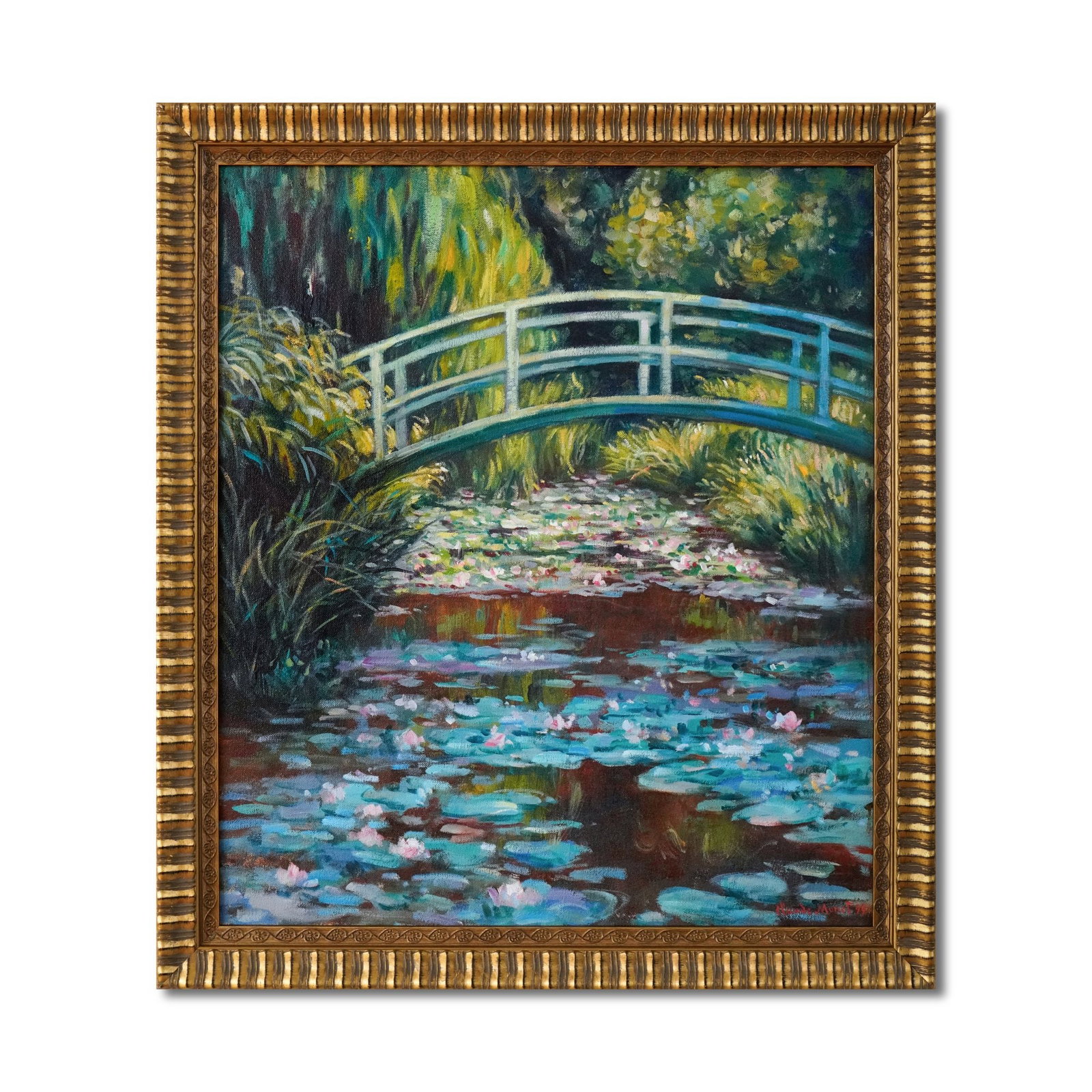 CLAUDE MONET (1840-1926), ATTRIBUTED TO, OIL ON CANVAS (1 of 3)