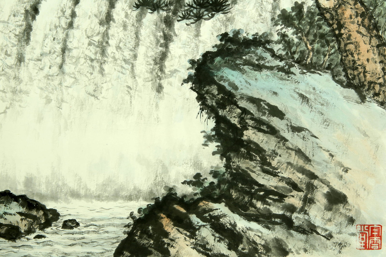 Huang Junbi landscape - 6