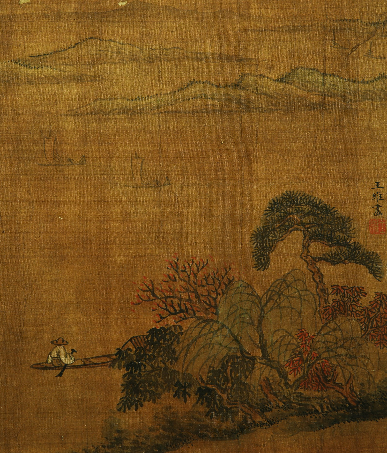 Wang Wei goes boating in Songxi (1 of 7)