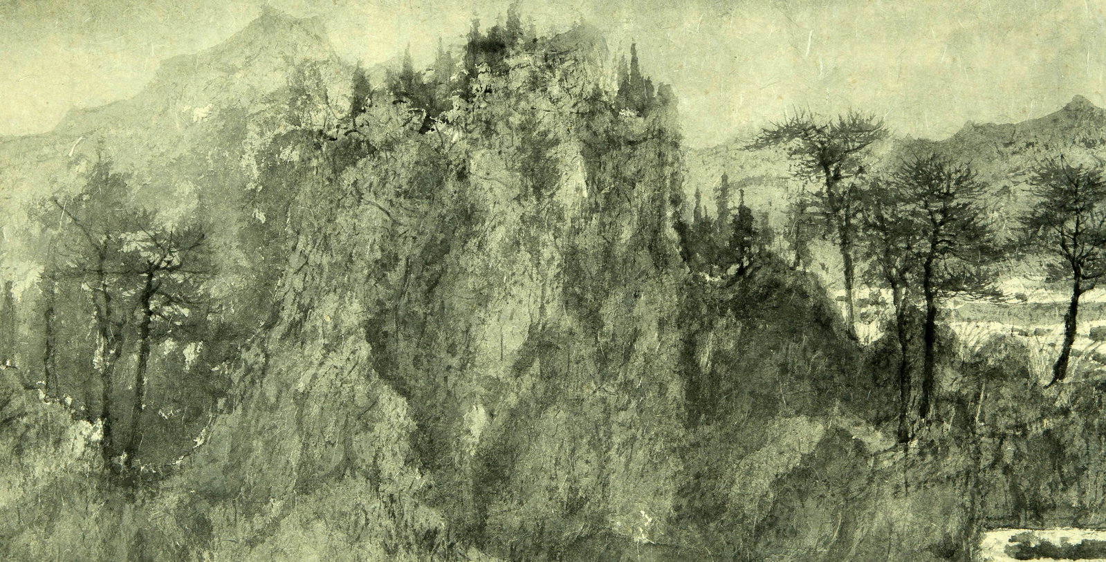 Fu Baoshi landscape - 3