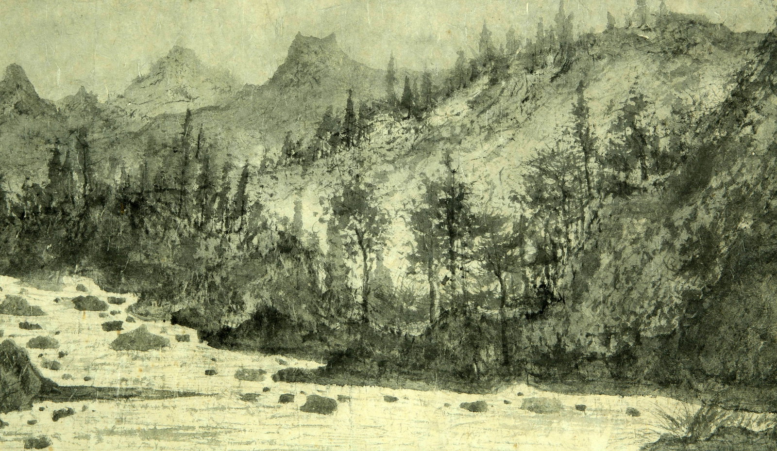 Fu Baoshi landscape - 5