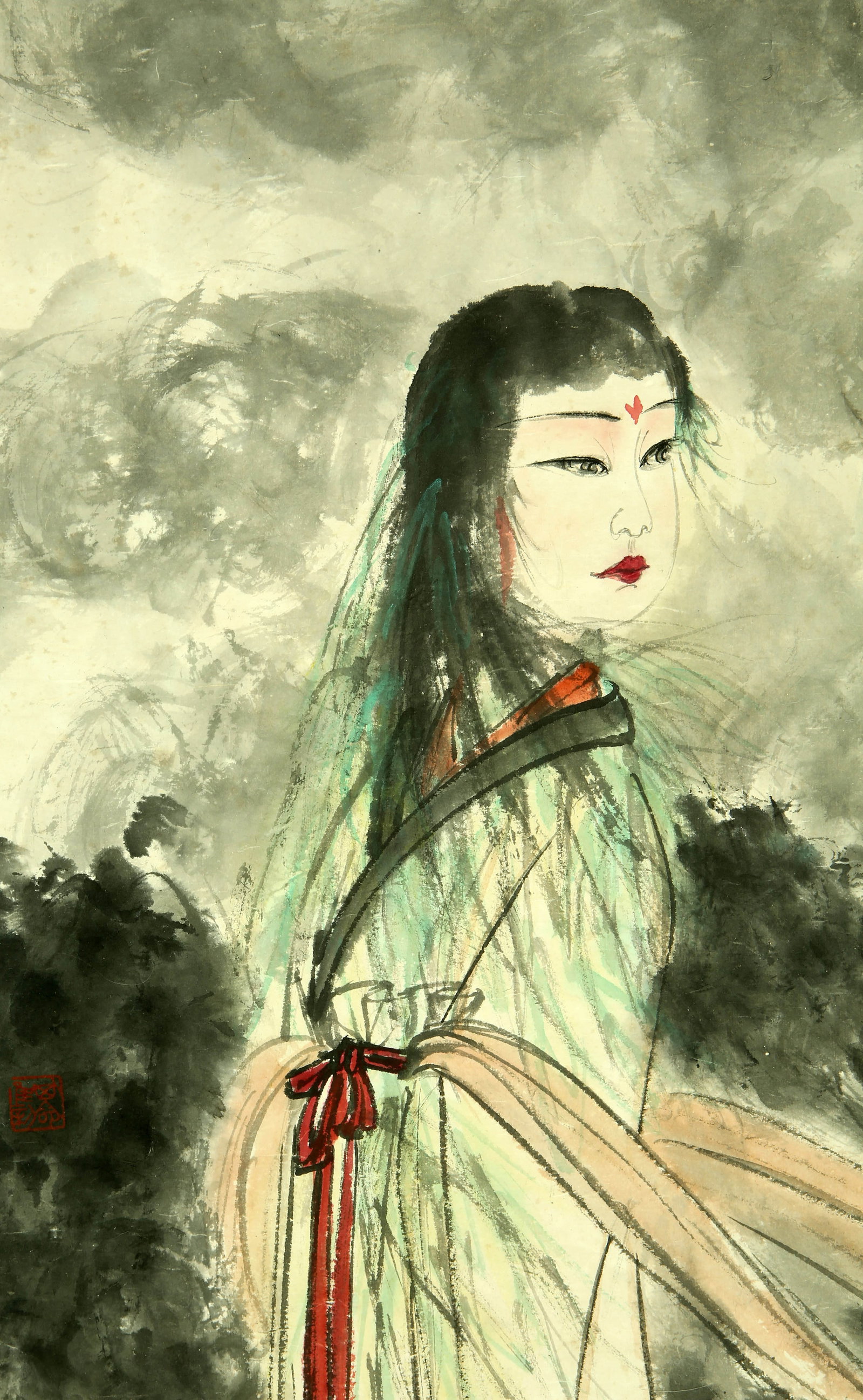 Shan Gui, Fu Baoshi - 4