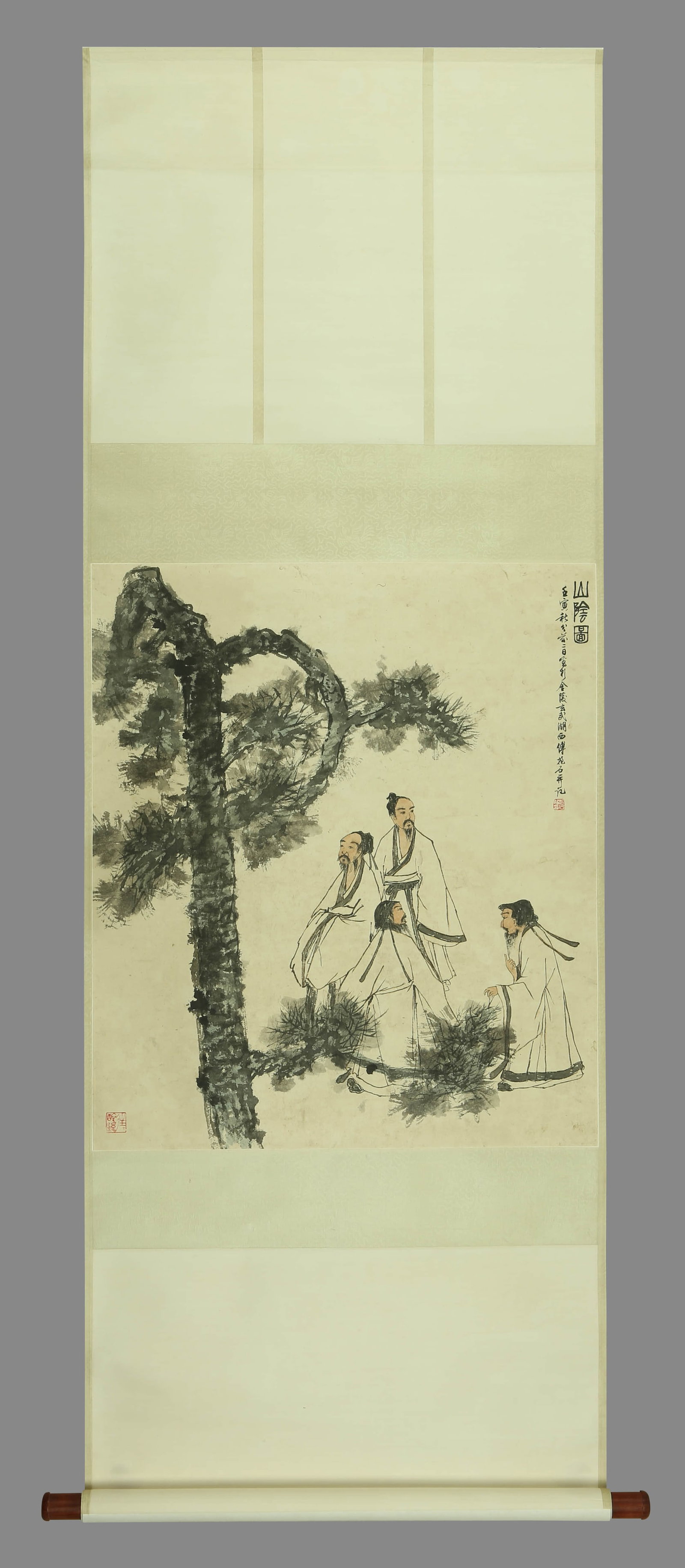 Fu Baoshi Shanyin map - 2