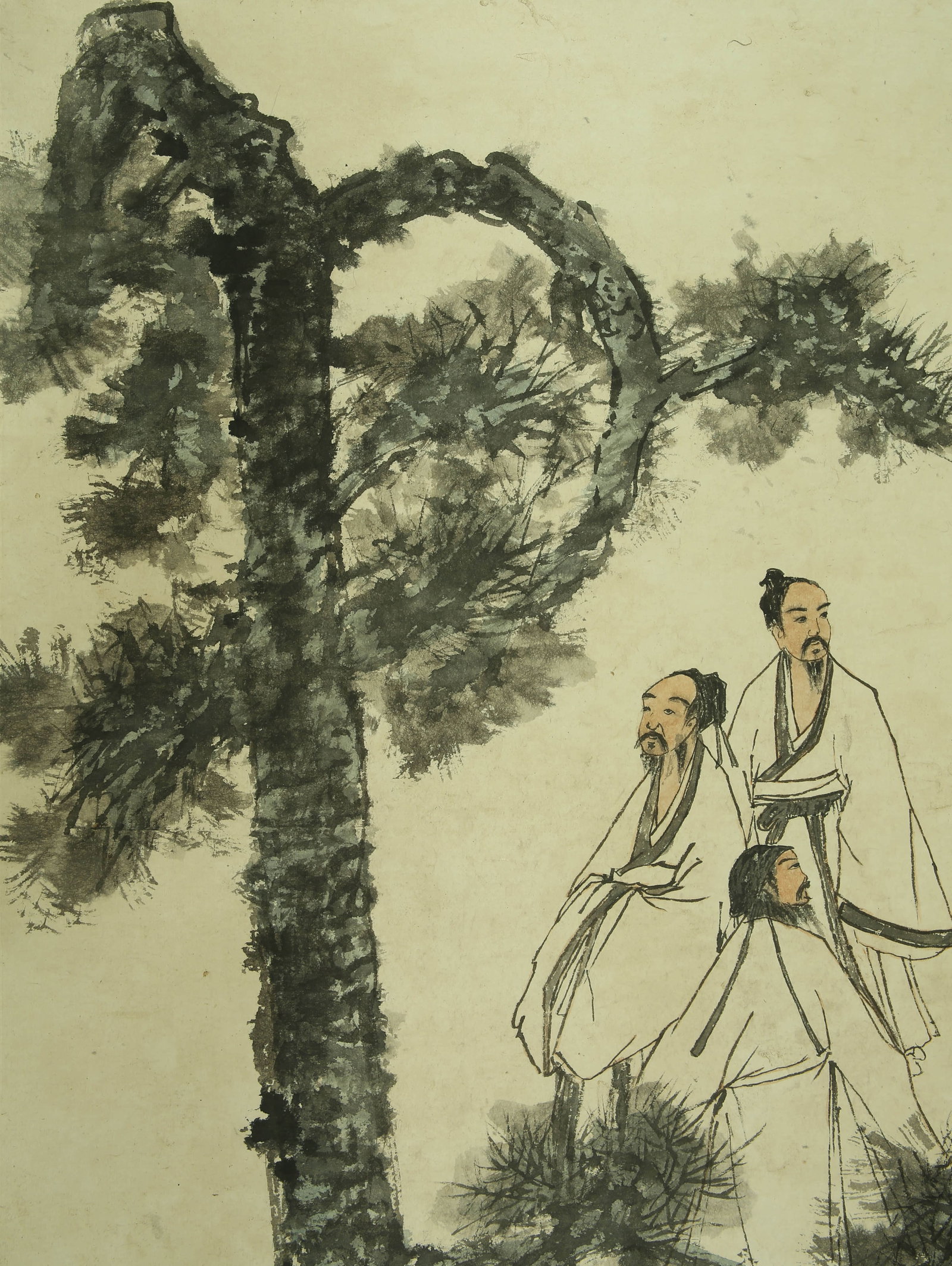 Fu Baoshi Shanyin map - 3