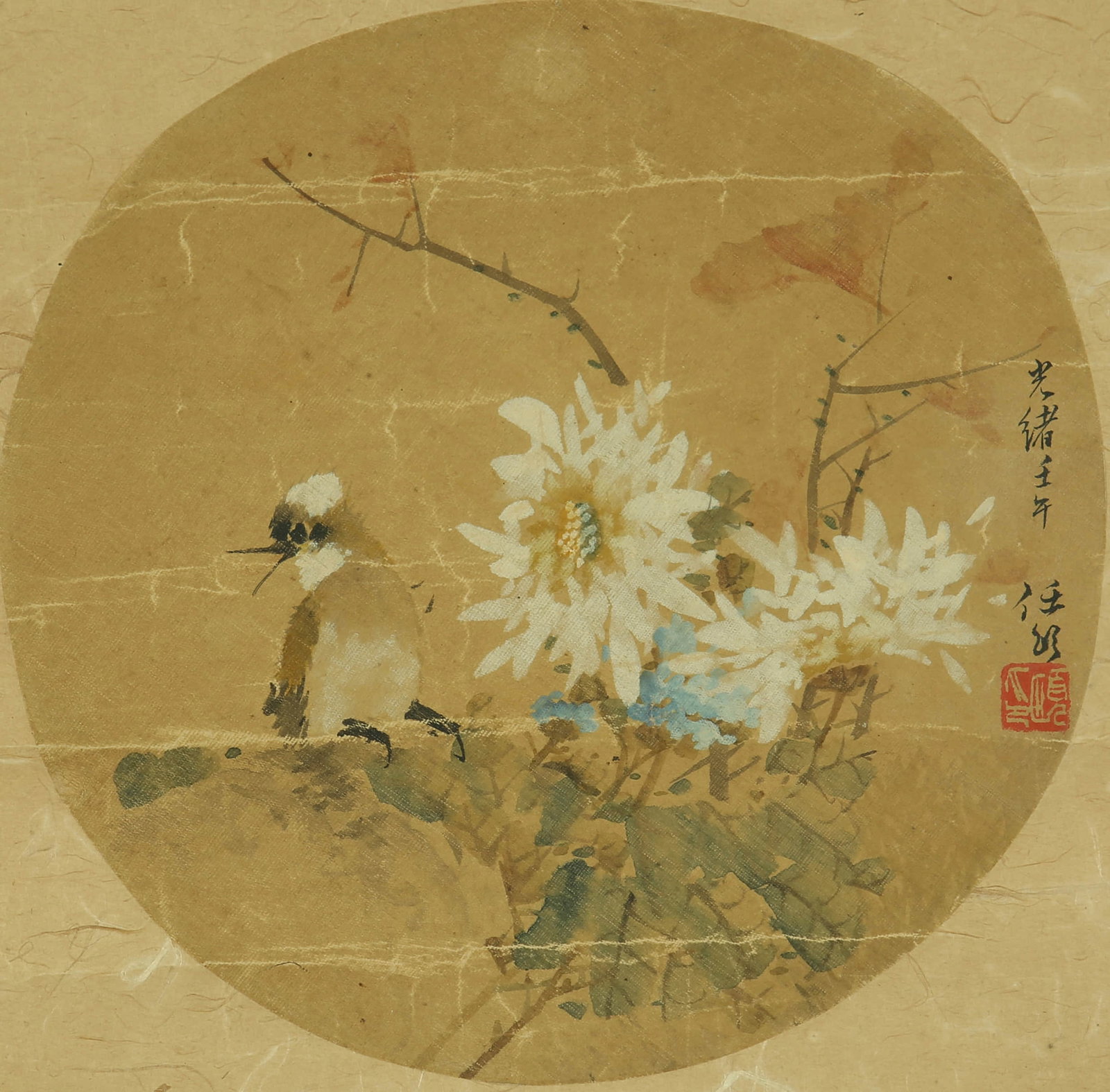 Ren Bonian flower and bird (1 of 6)