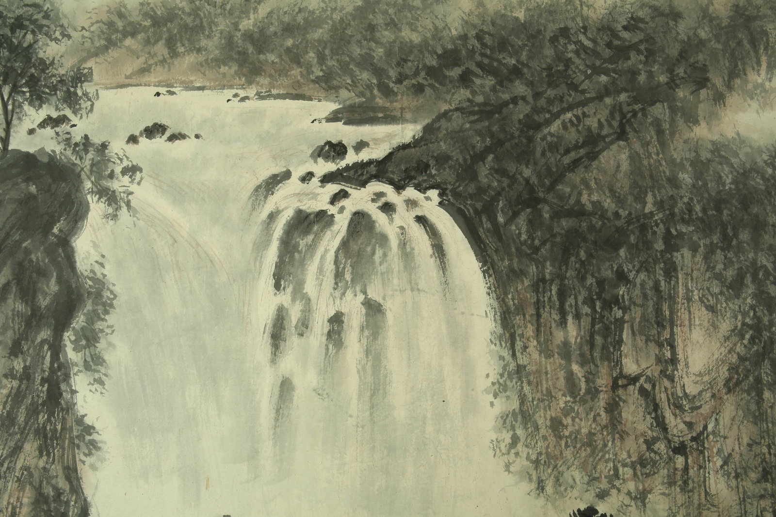 Fu Baoshi Waterfall View Map - 2
