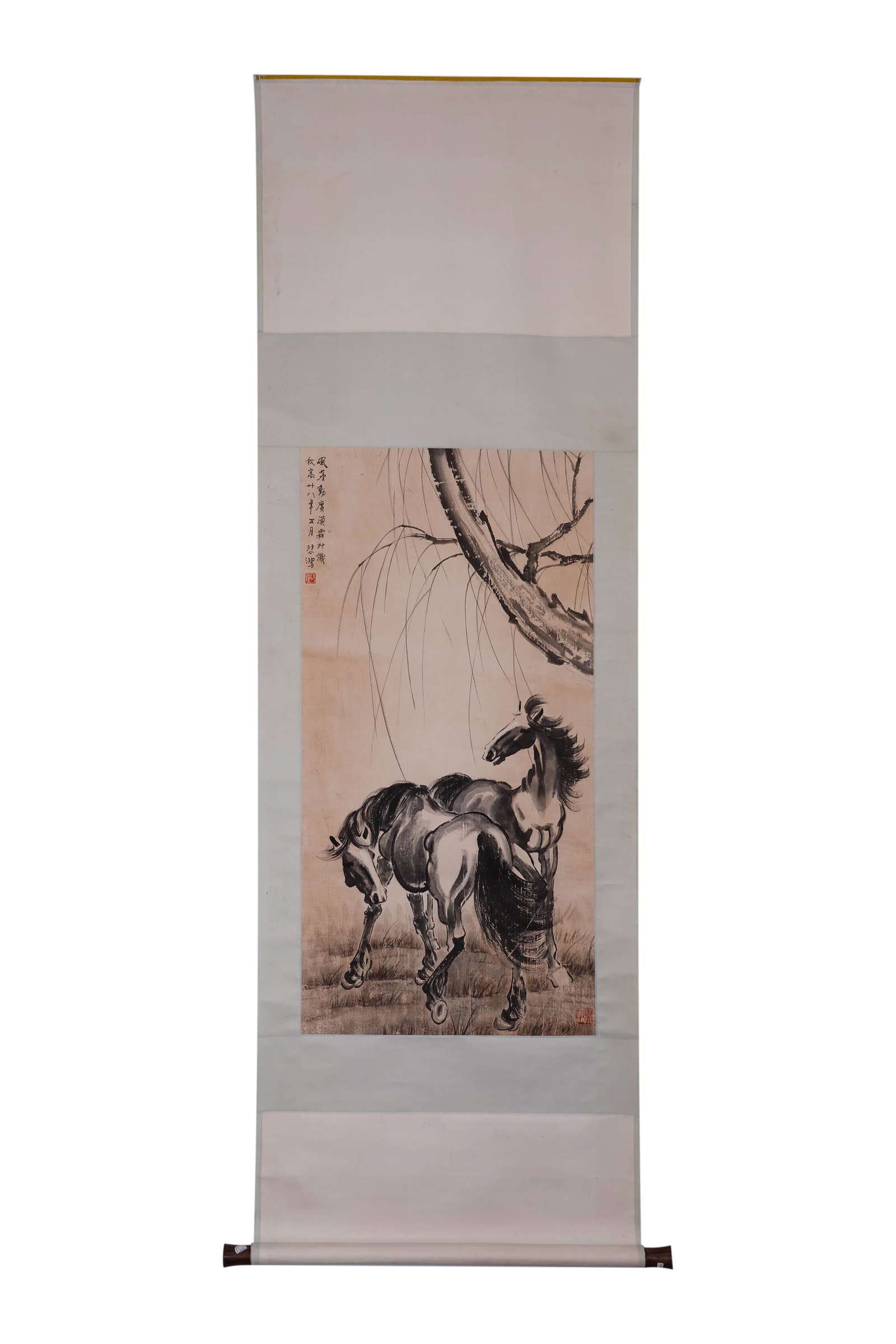 Xu Beihong's double-jun map - 2