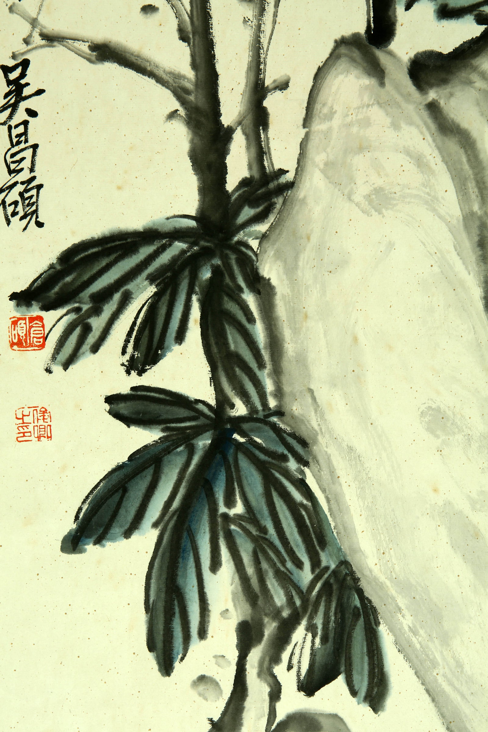 Wu Changshuo pipa - 7