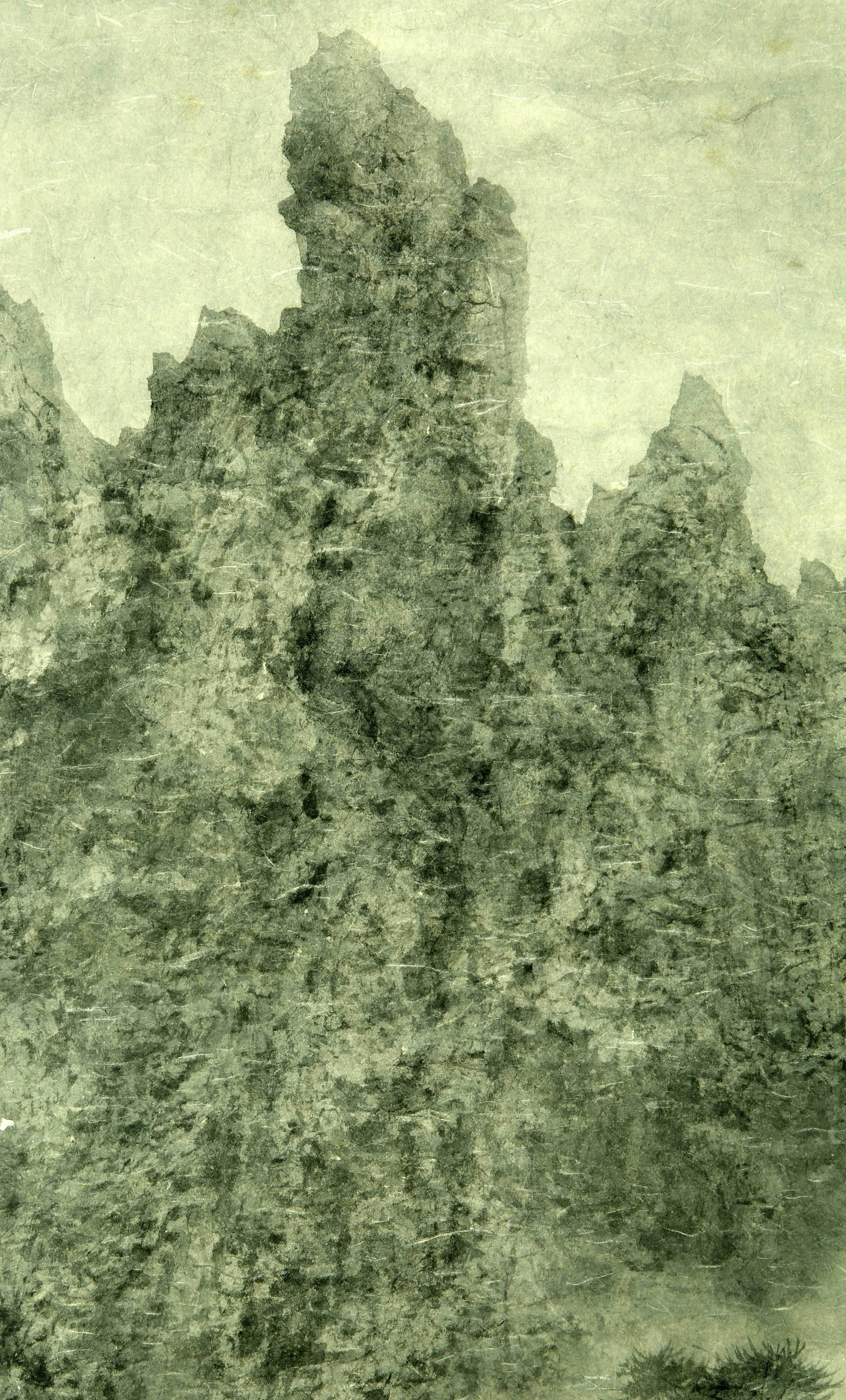 Fu Baoshi landscape - 3