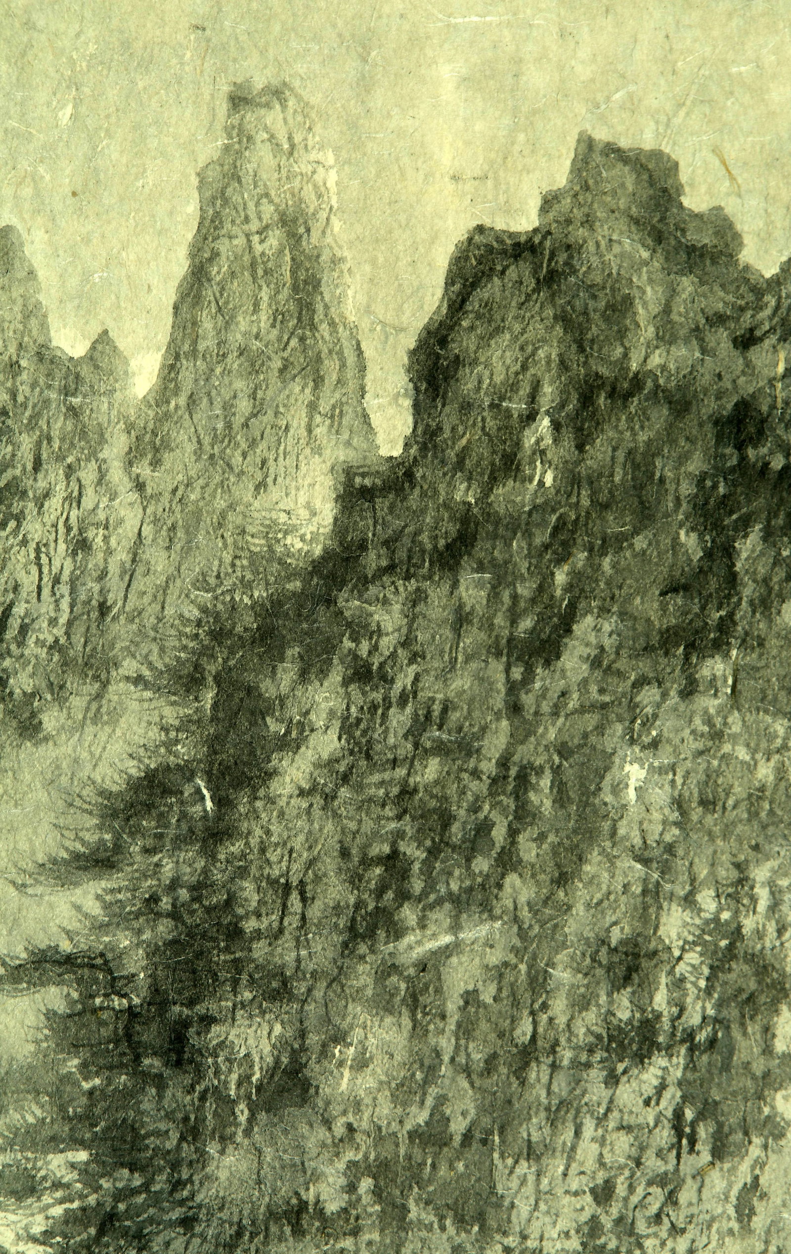 Fu Baoshi landscape - 4