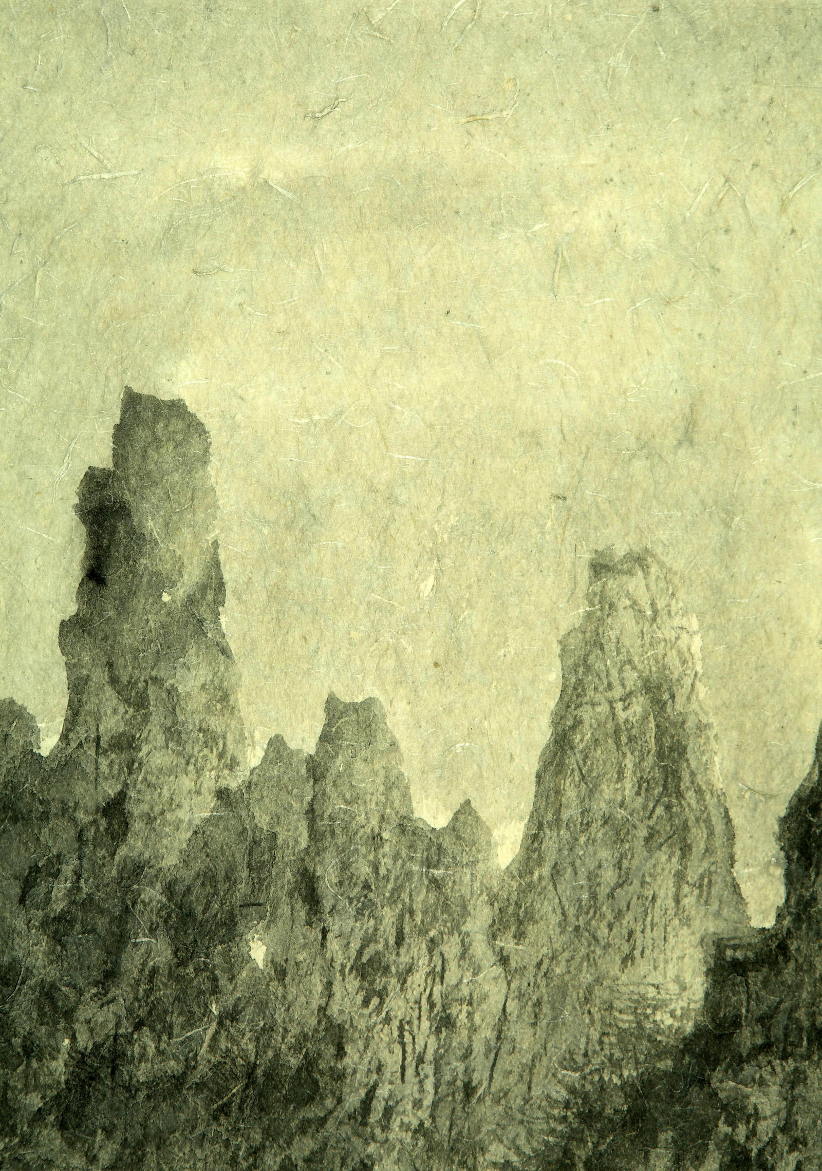 Fu Baoshi landscape - 7