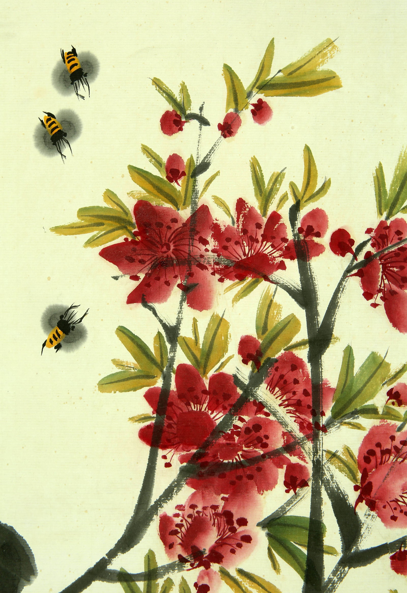 Qibaishi peach bee - 3