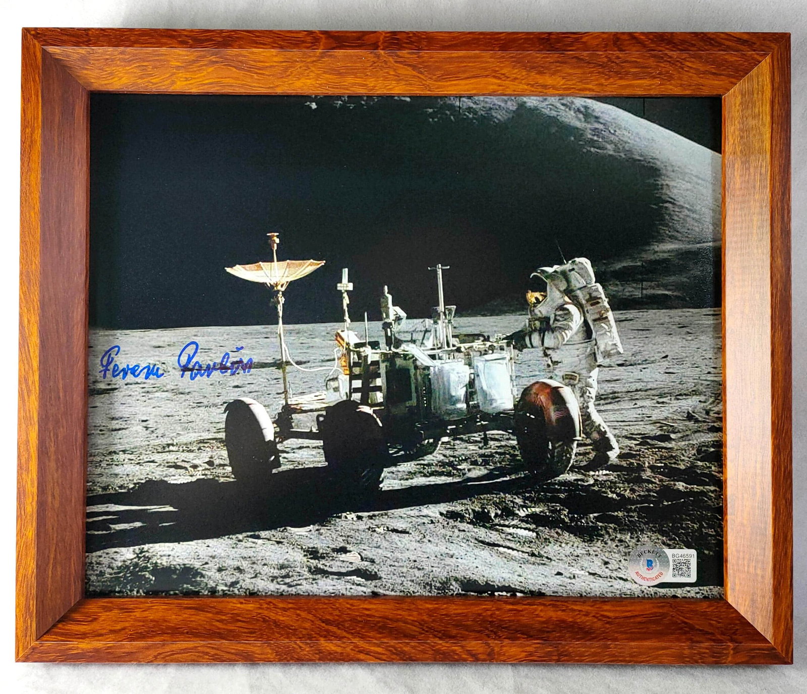 The. photo of "Father of Lunar Rover" Pavlic-Identification by -Beckett(BAS) (1 of 3)