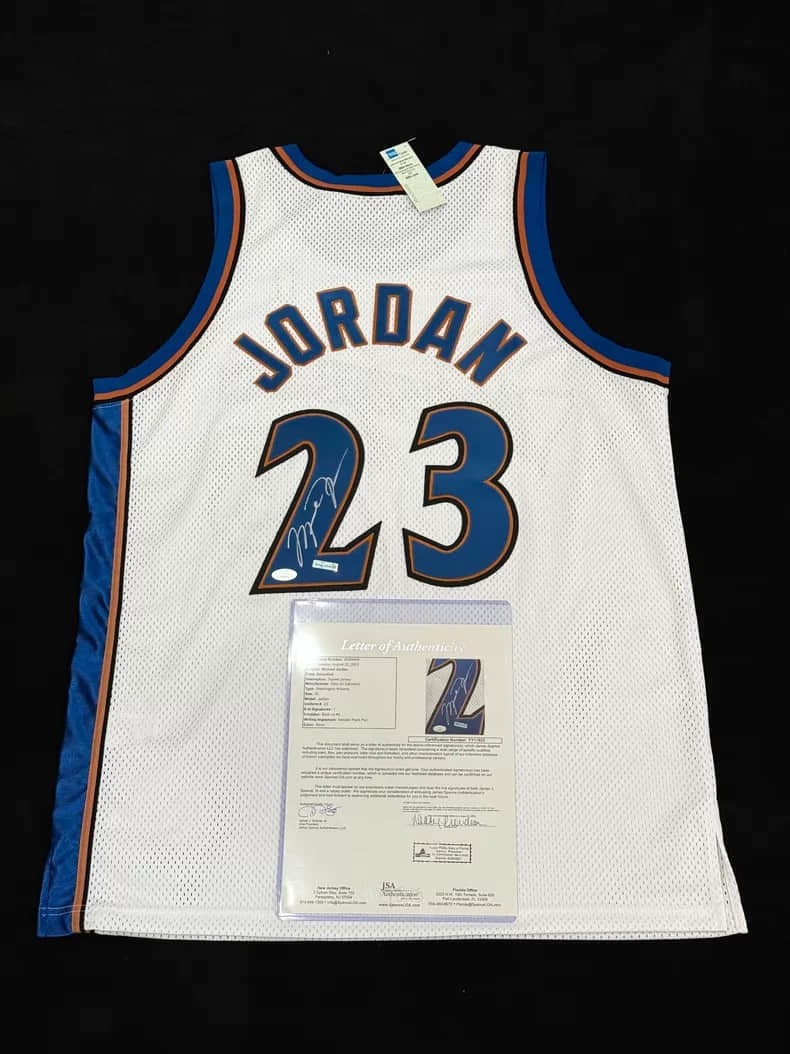 Jordan the jersey and the Wizards retired on the 23rd at home.: Jordan the jersey and the Wizards retired on the 23rd at home.JSA Certificate official website Kocha UDA Training Camp
