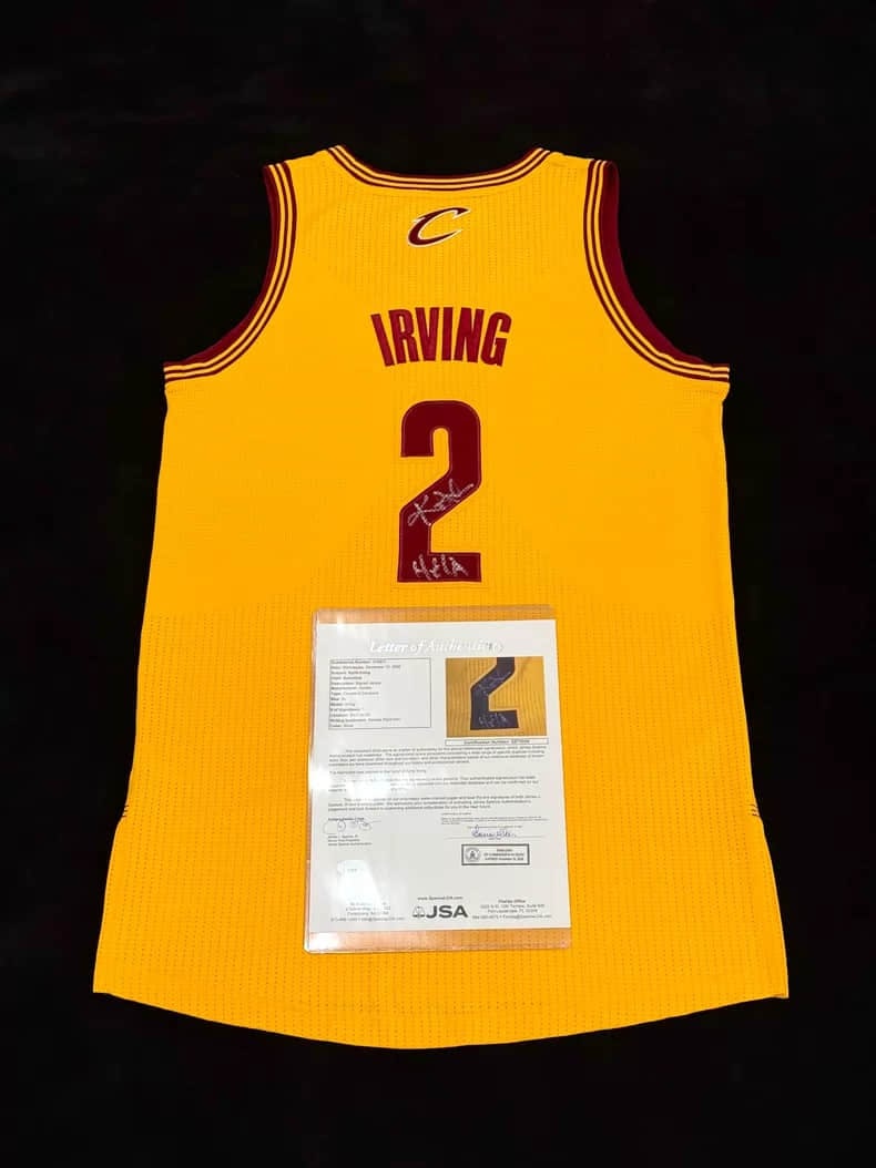 Owen the jersey knight yellow Adi R30 Tau true mesh.: Owen the jersey knight yellow Adi R30 Tau true mesh. inscription Hela JSA certificate official website searchable hologramOwen Player Edition is extremely rare.