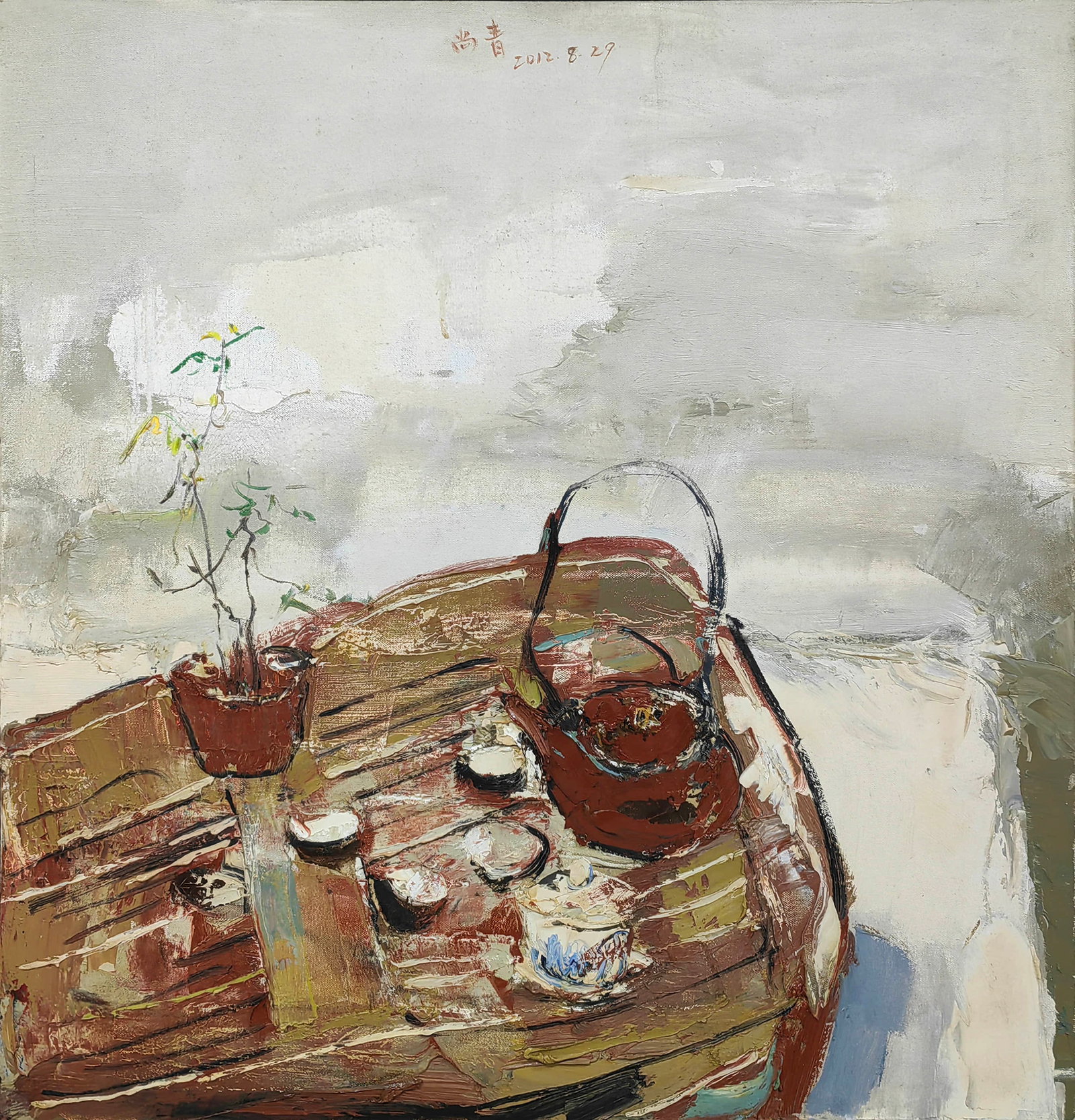 Lanwei leisurely time: His works have been selected in the 10th China Art Festival National Excellent Art Exhibition and the 12th National Art Exhibition Oil Painting Exhibition sponsored by the Ministry of Culture, and the