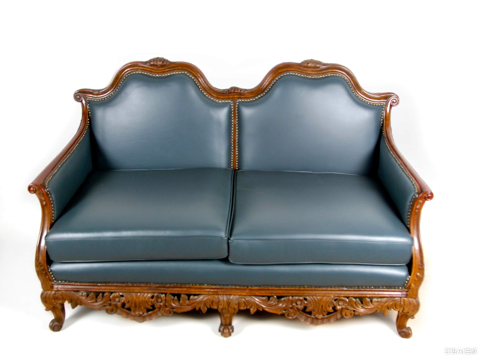 Louis Philippe style couch in the early twentieth century (1 of 10)