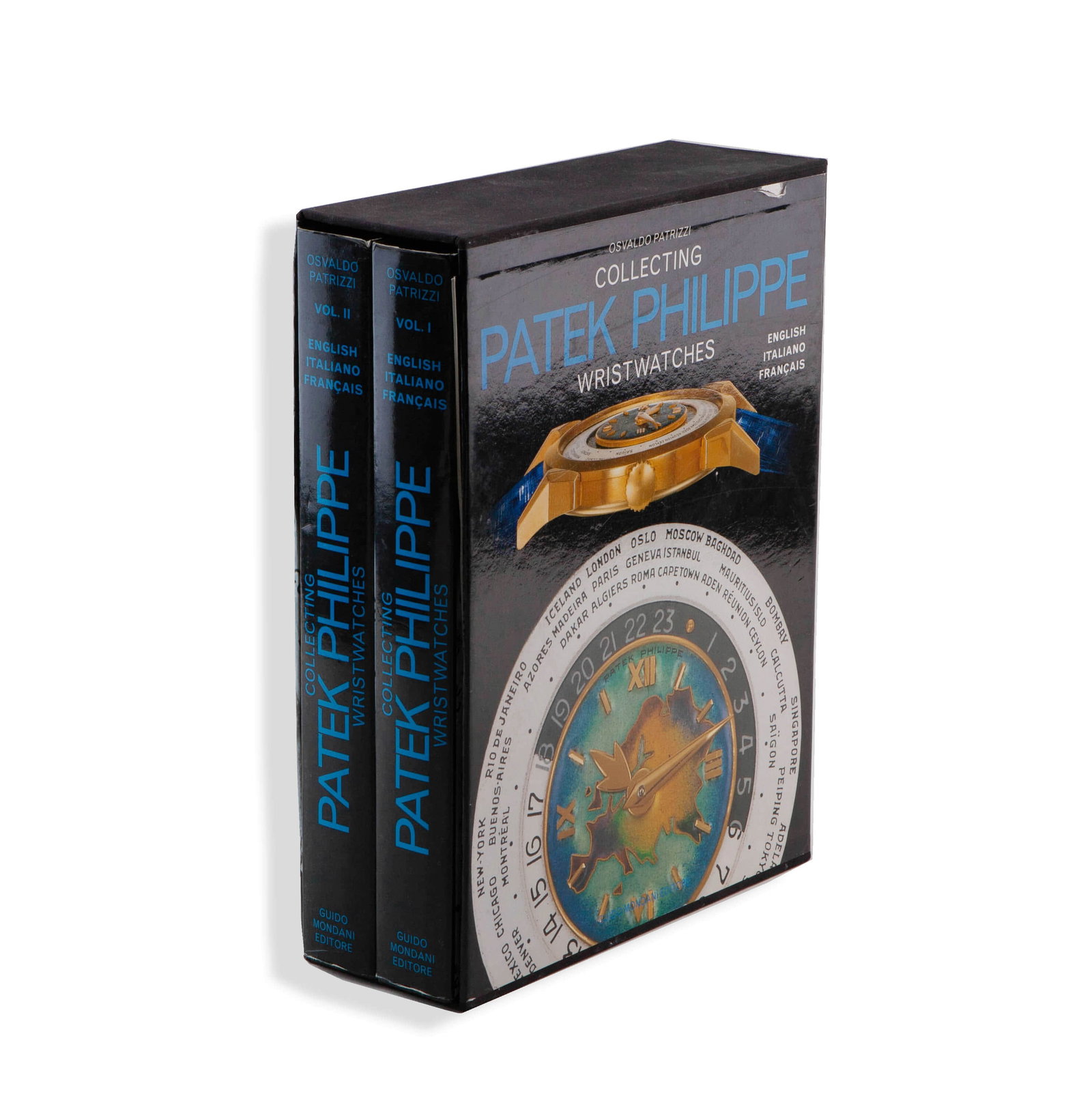 PATEK PHILIPPE Patek Philippe Watch Collection: Name: PATEK PHILIPPE Watch Collection"Year: 2003Size: two tape boxes overall size: length 25.5X width 9.5X height 33cmWeight: 9.35KGOrigin: ItalyIntroduction: This Complete Collection of PATEK PHILIPP