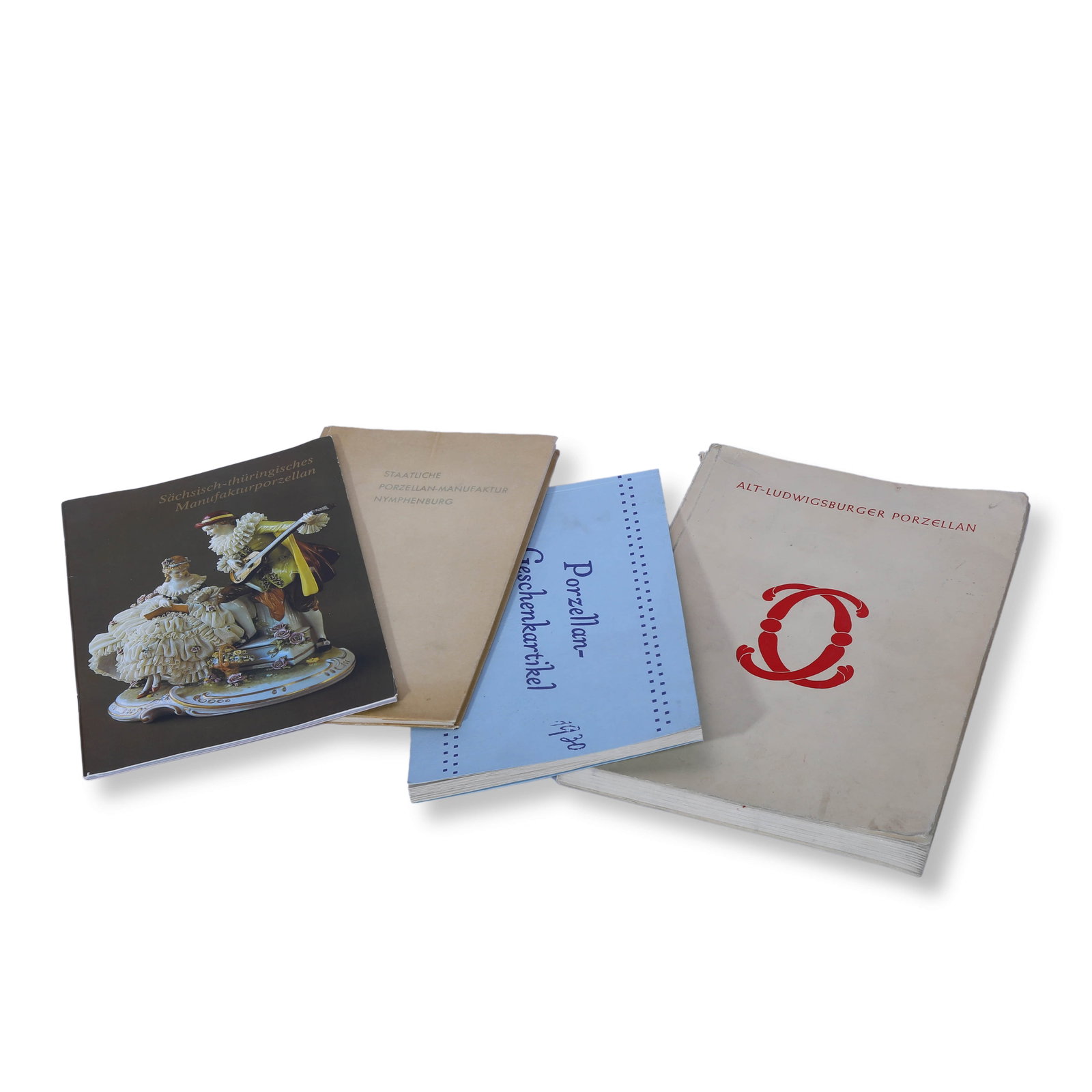 Four books/catalogues of famous German porcelain. (1 of 7)