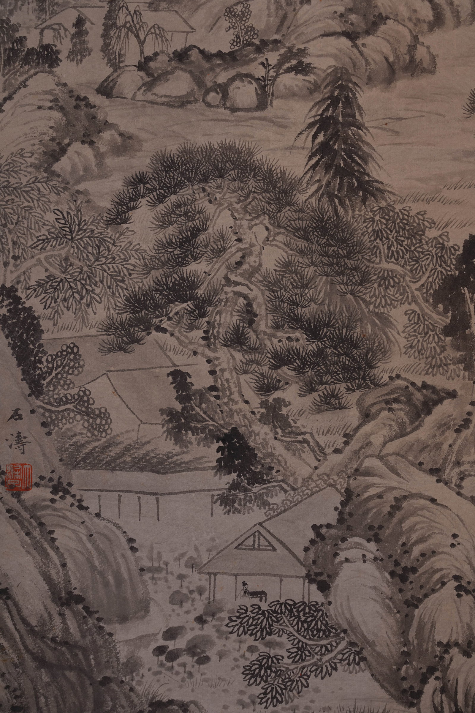 Shi Tao's hermit map - 7