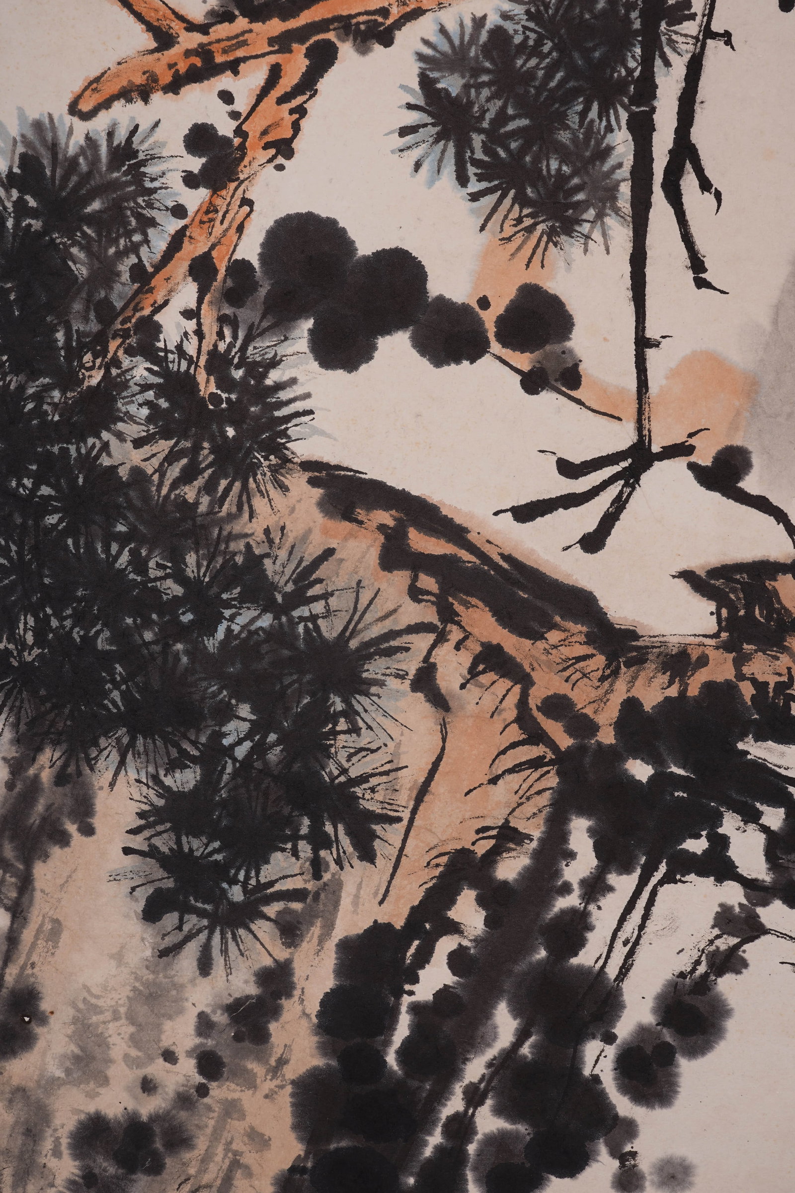 Pan Tianshou pine crane - 6