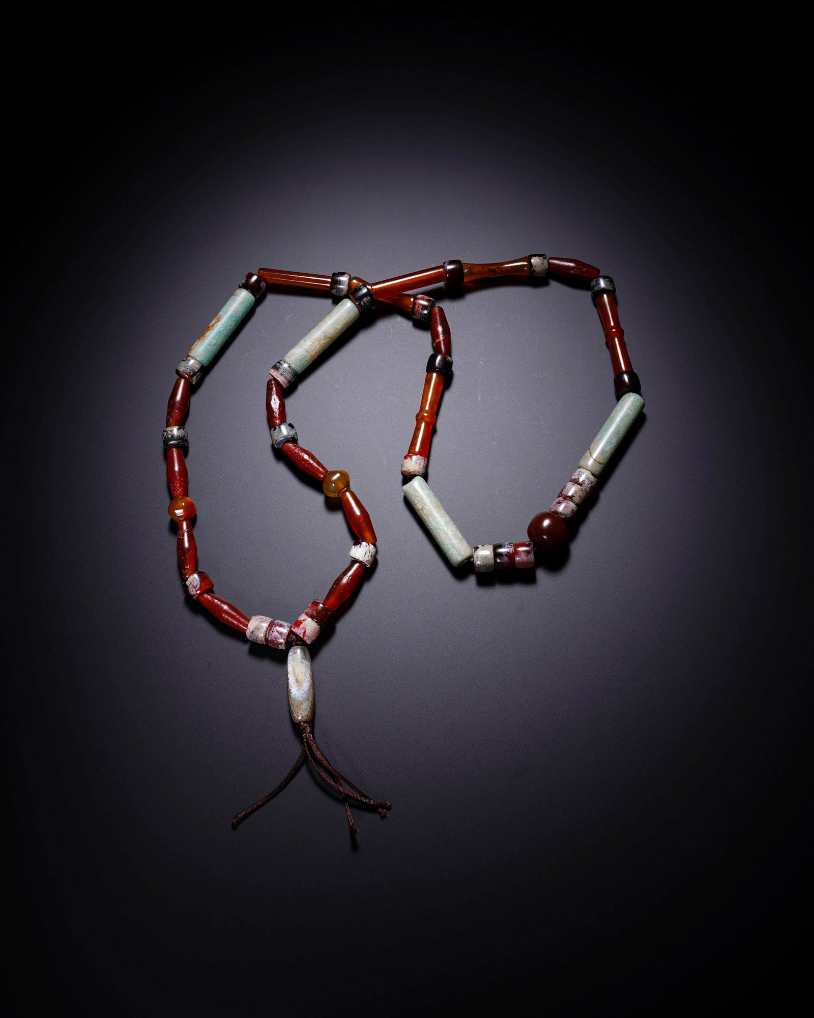 Zhan Han agate multi-treasure bead chain - 2