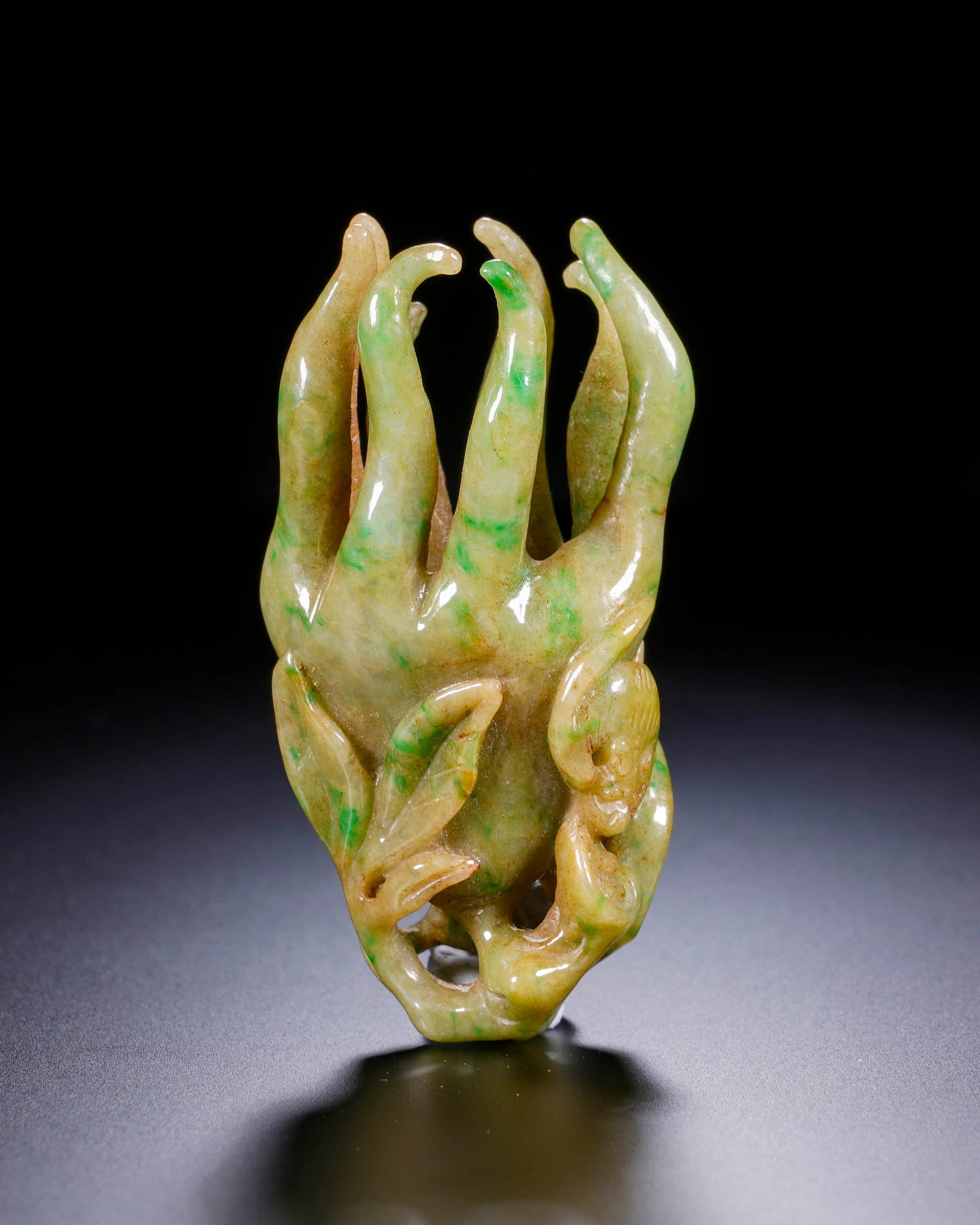 Jade bergamot ornaments - 3