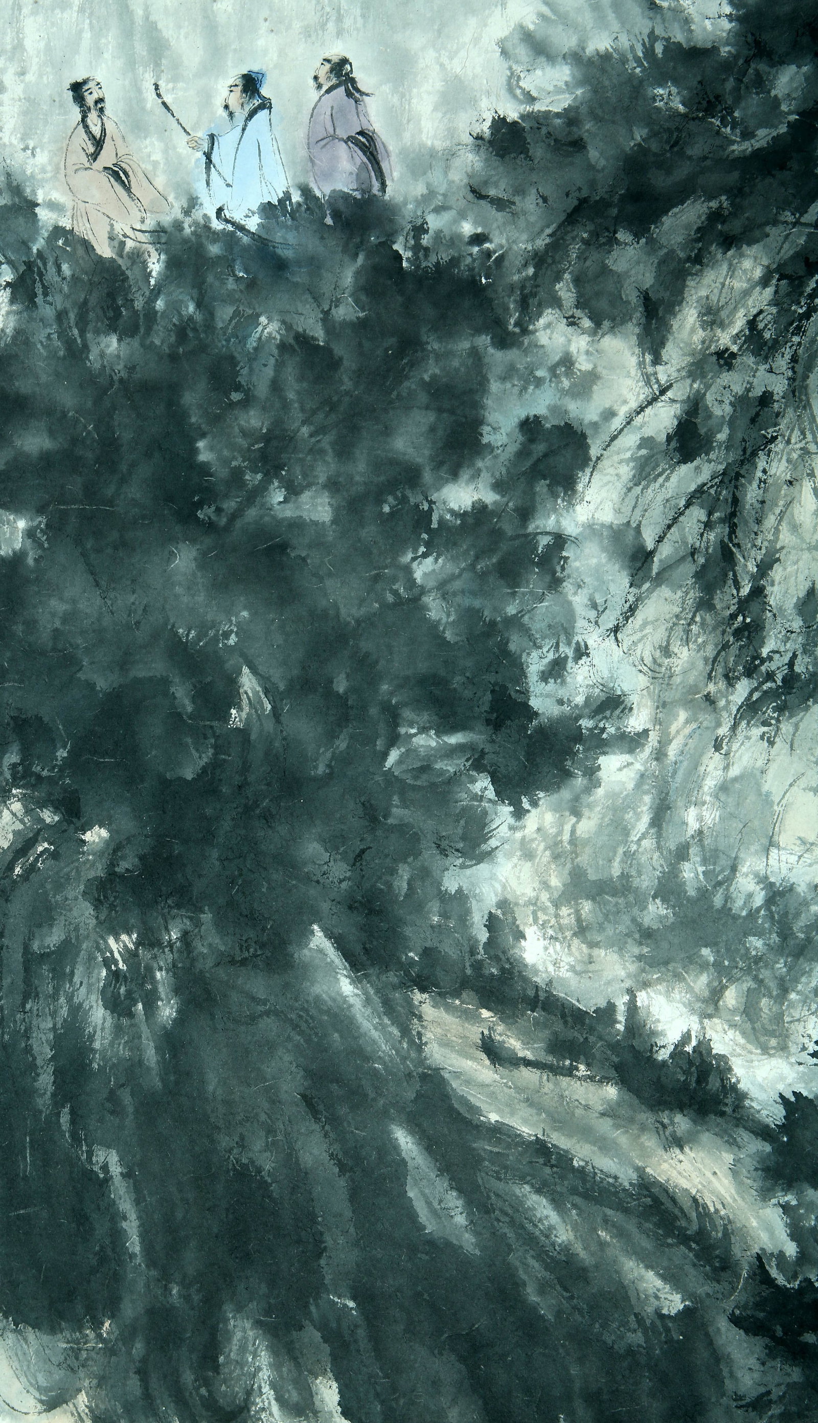 Fu Baoshi landscape - 7