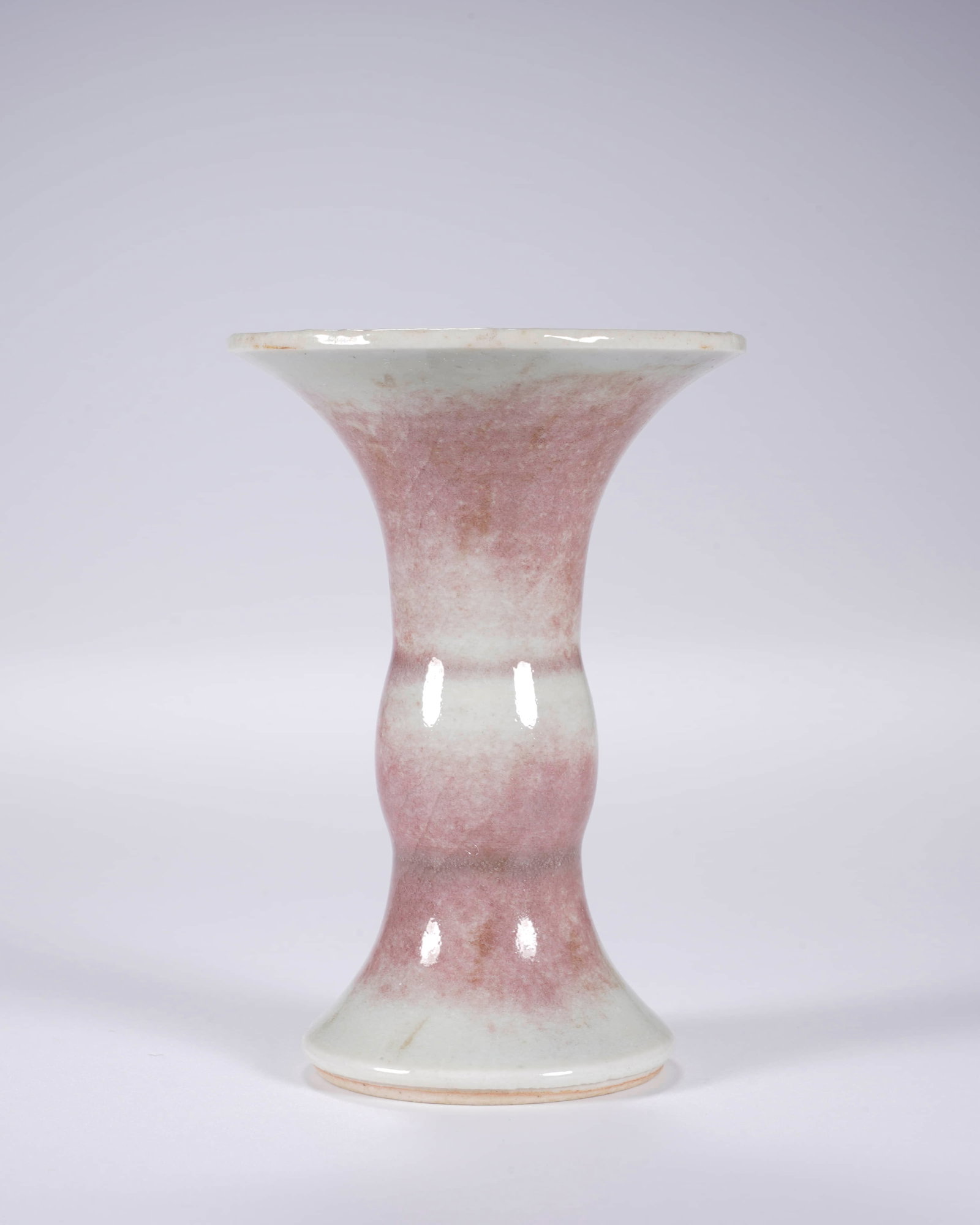 Qing Kangxi lang red glaze flower pattern - 2