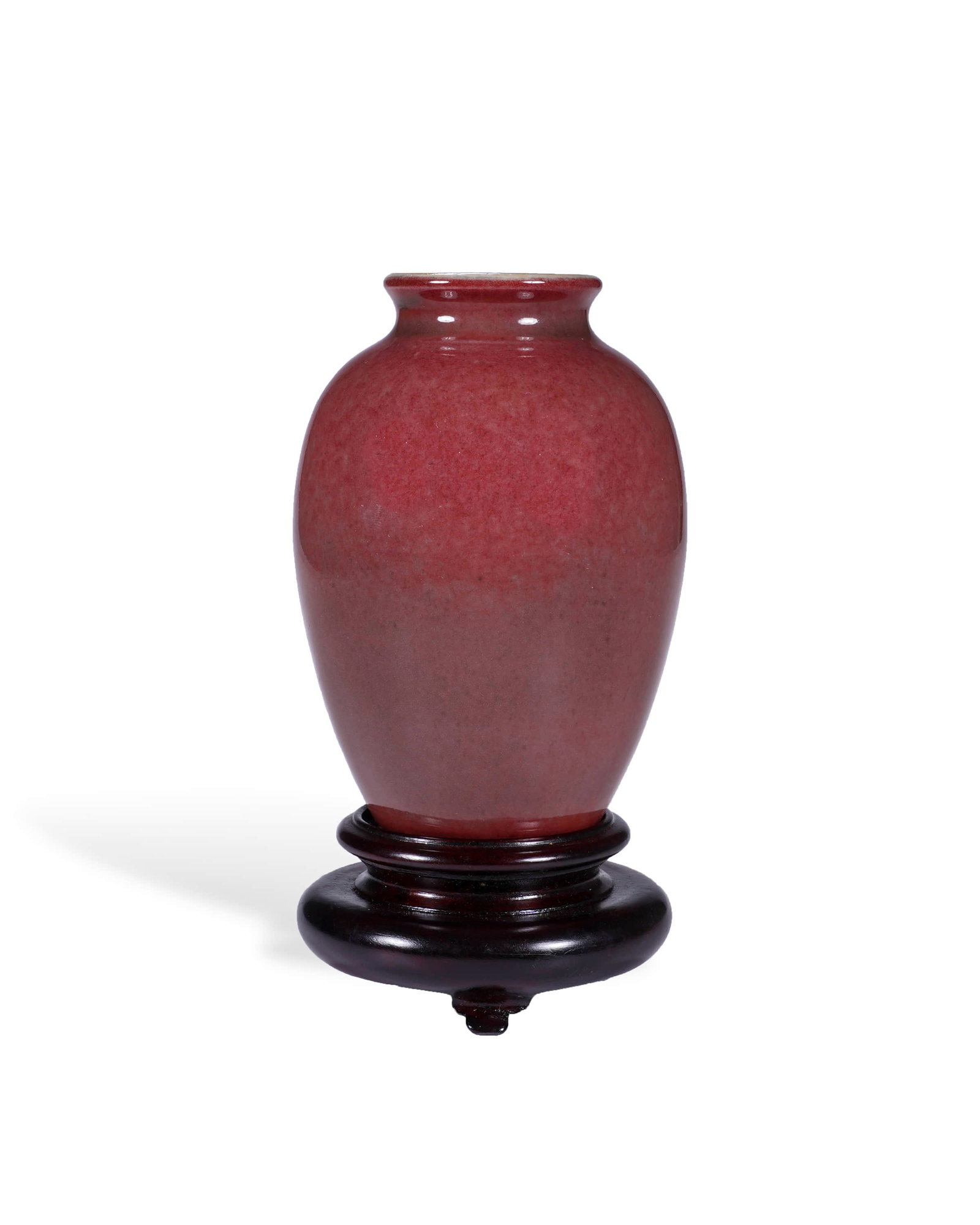 Qing Yongzheng Ji red glaze Taibai jar (1 of 5)