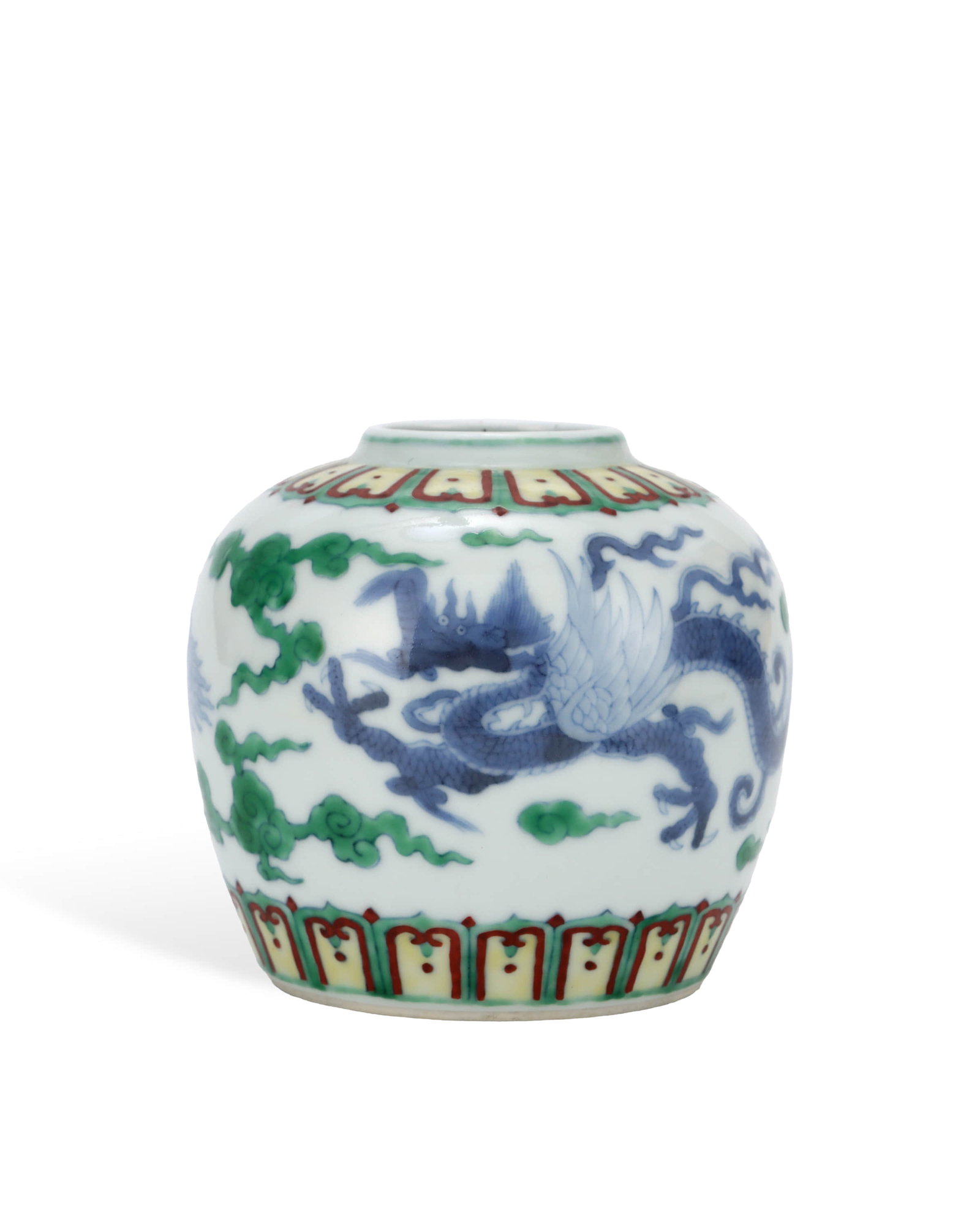 Ming Chenghua Dou Cai Ying Long Wen Tianzi jar (1 of 6)