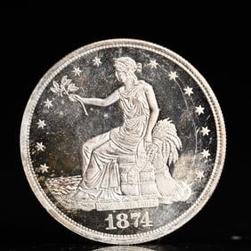 USA Trade Dollar 1874 Coin