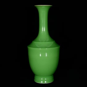 A Rare Green Glazed Vase