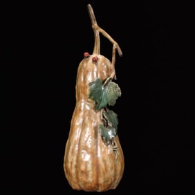 A Huge Shiwan yao Luffa Ornament