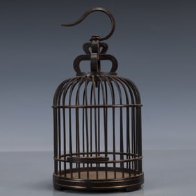 An Exquisite Zitanwood Birdcage